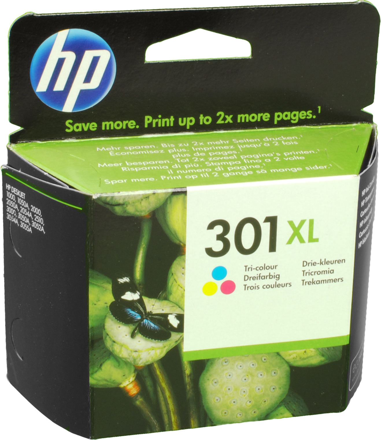 HP Tinte CH564EE  301XL  3-farbig