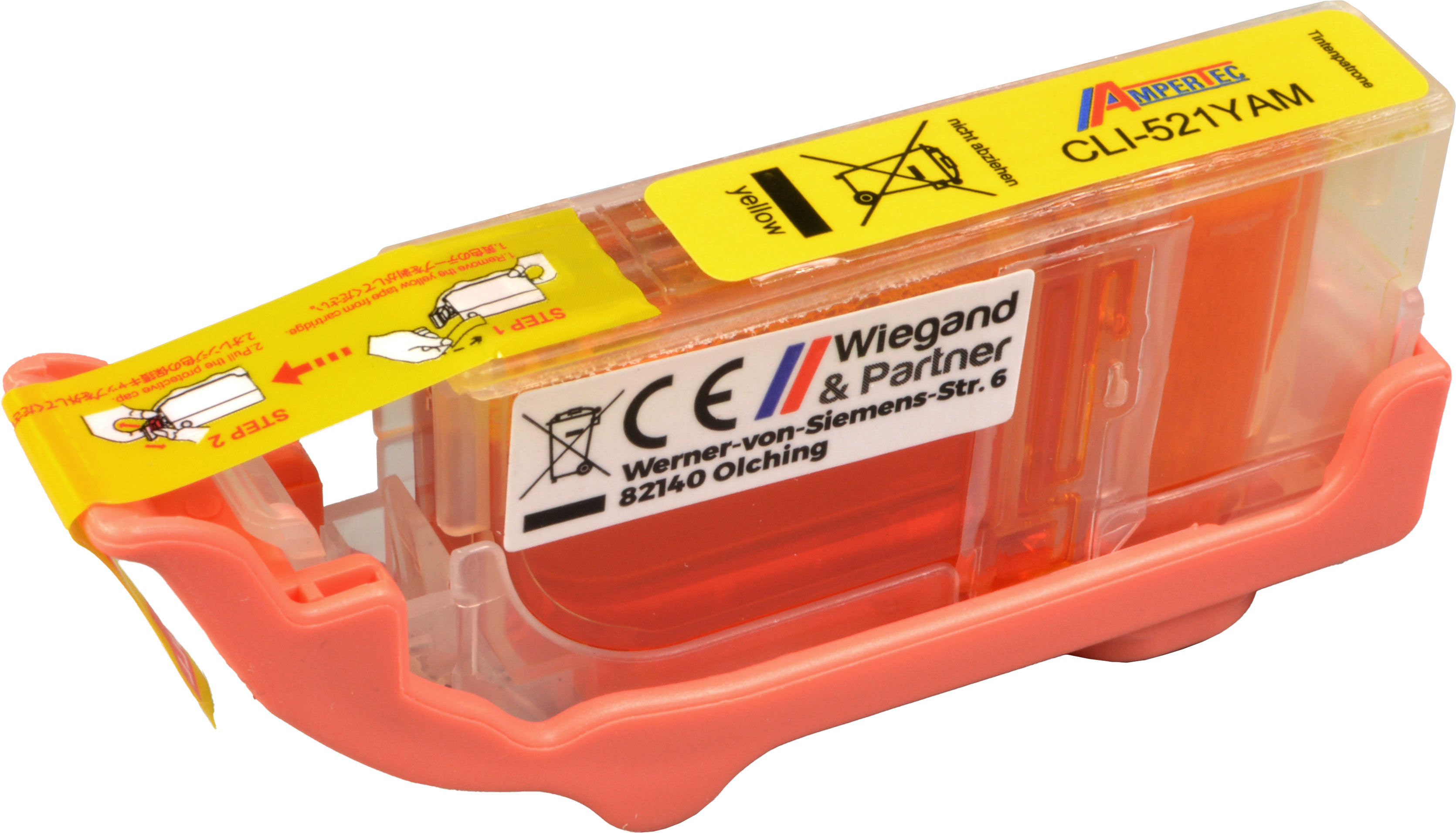 4260156639240 - Tinte ersetzt Canon CLI-521Y  yellow