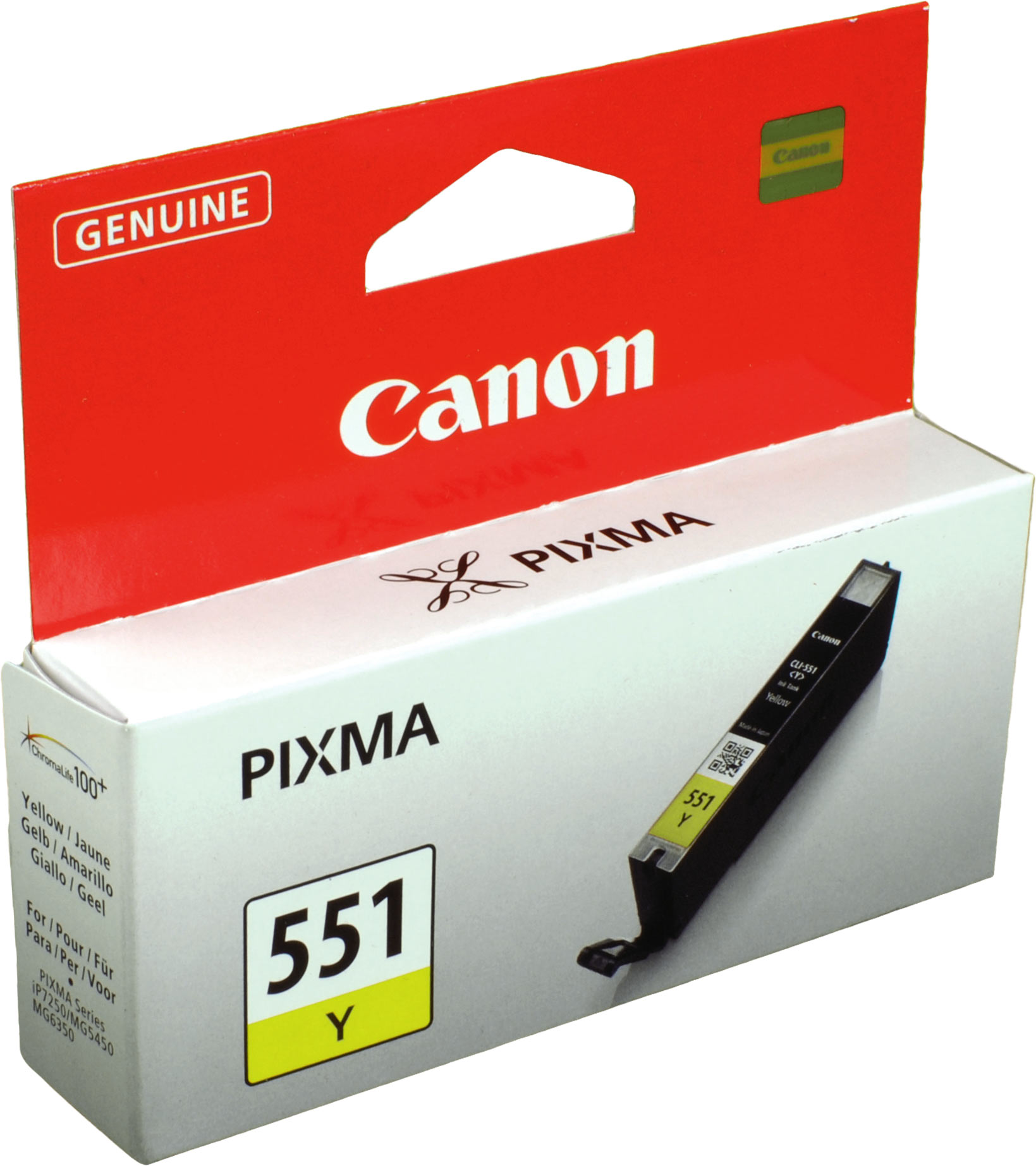 Canon Tinte 6511B001  CLI-551Y  yellow