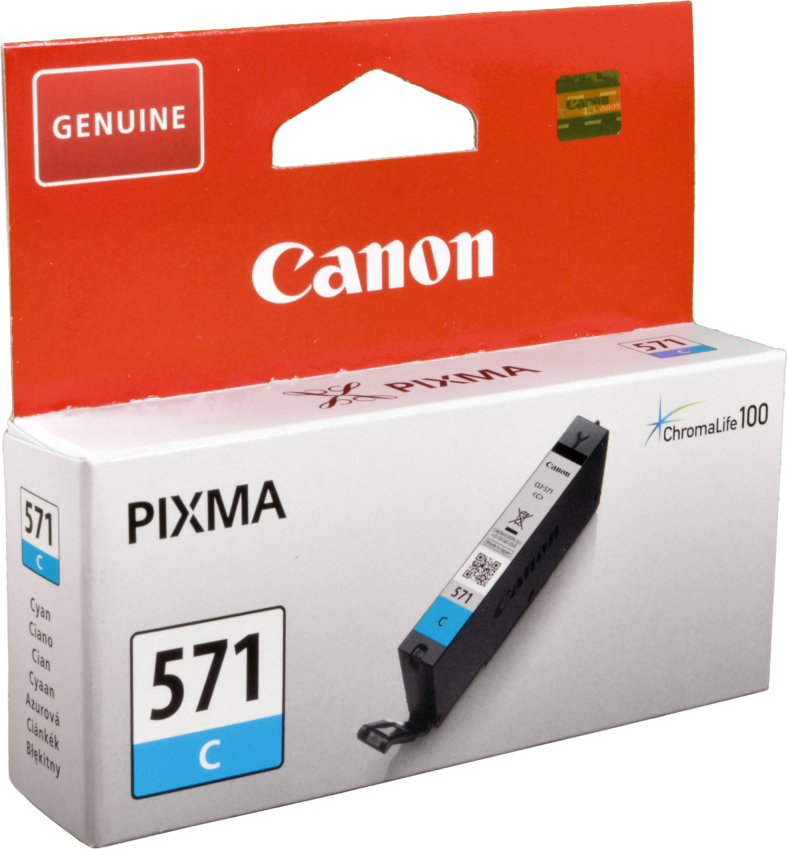 Canon Tinte 0386C001  CLI-571C  cyan