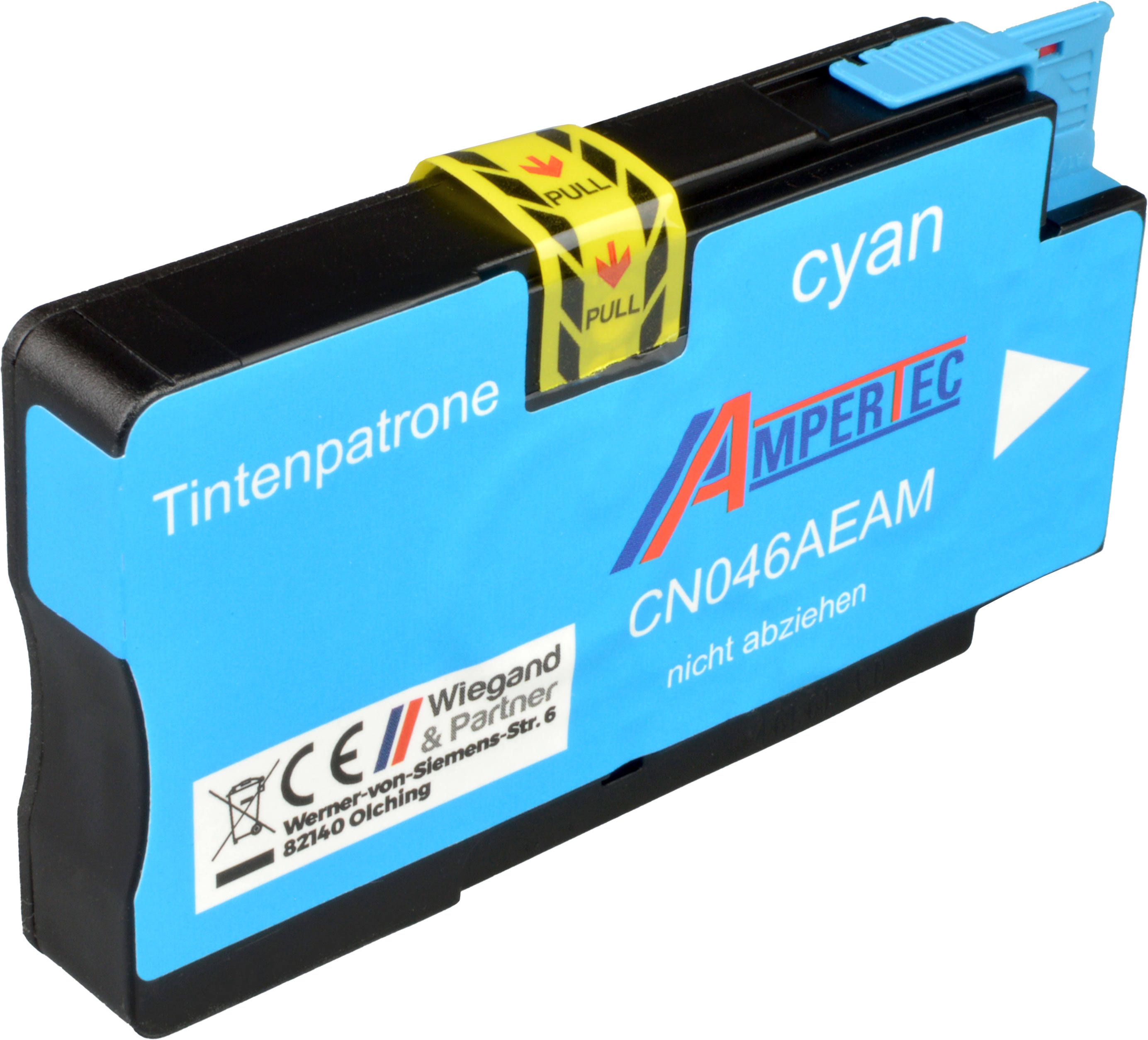 Ampertec Tinte für HP CN046AE  951XL  cyan