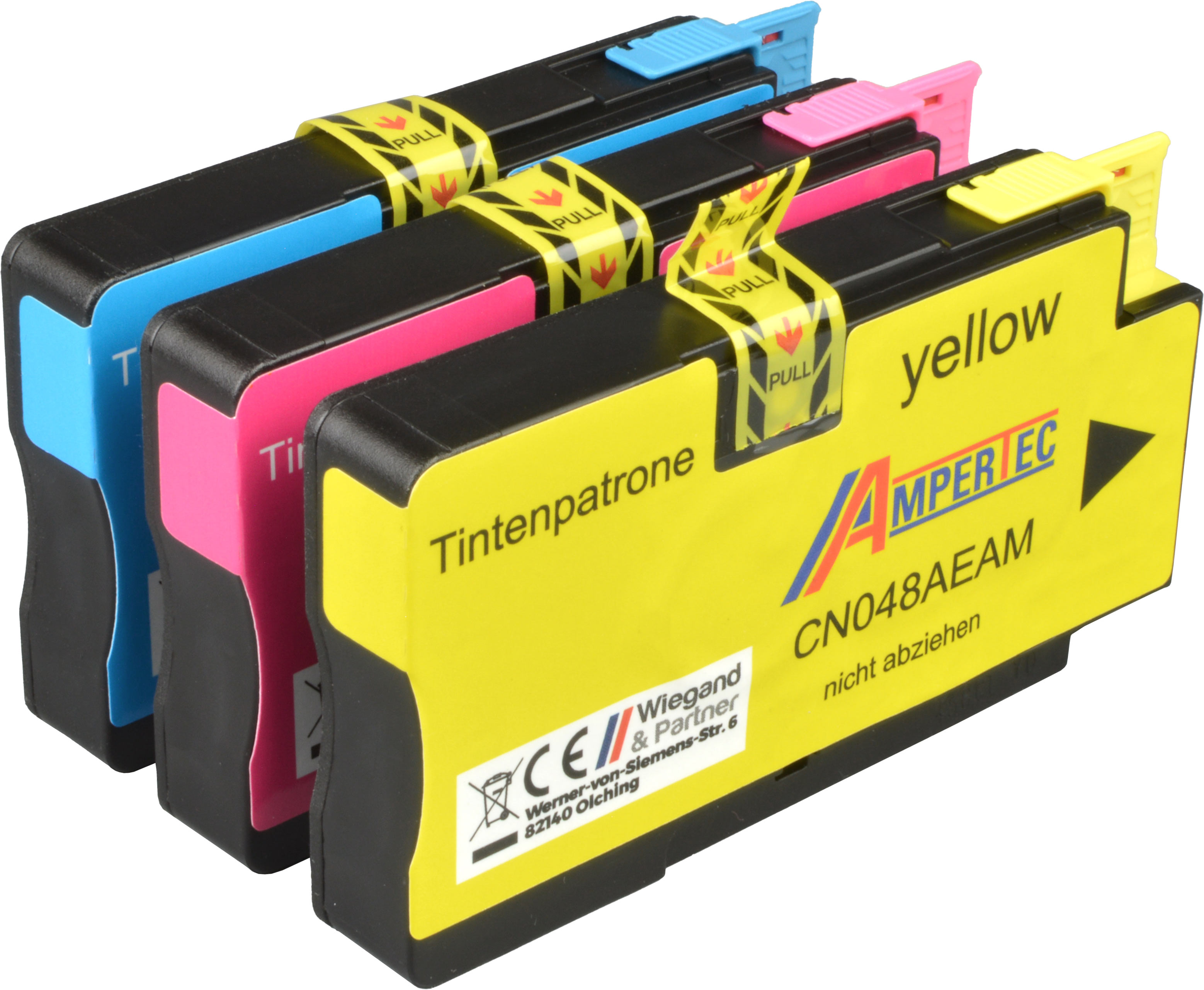 4260311522240 - 3 Tinten ersetzt HP CR712AE  951XL  3-farbig