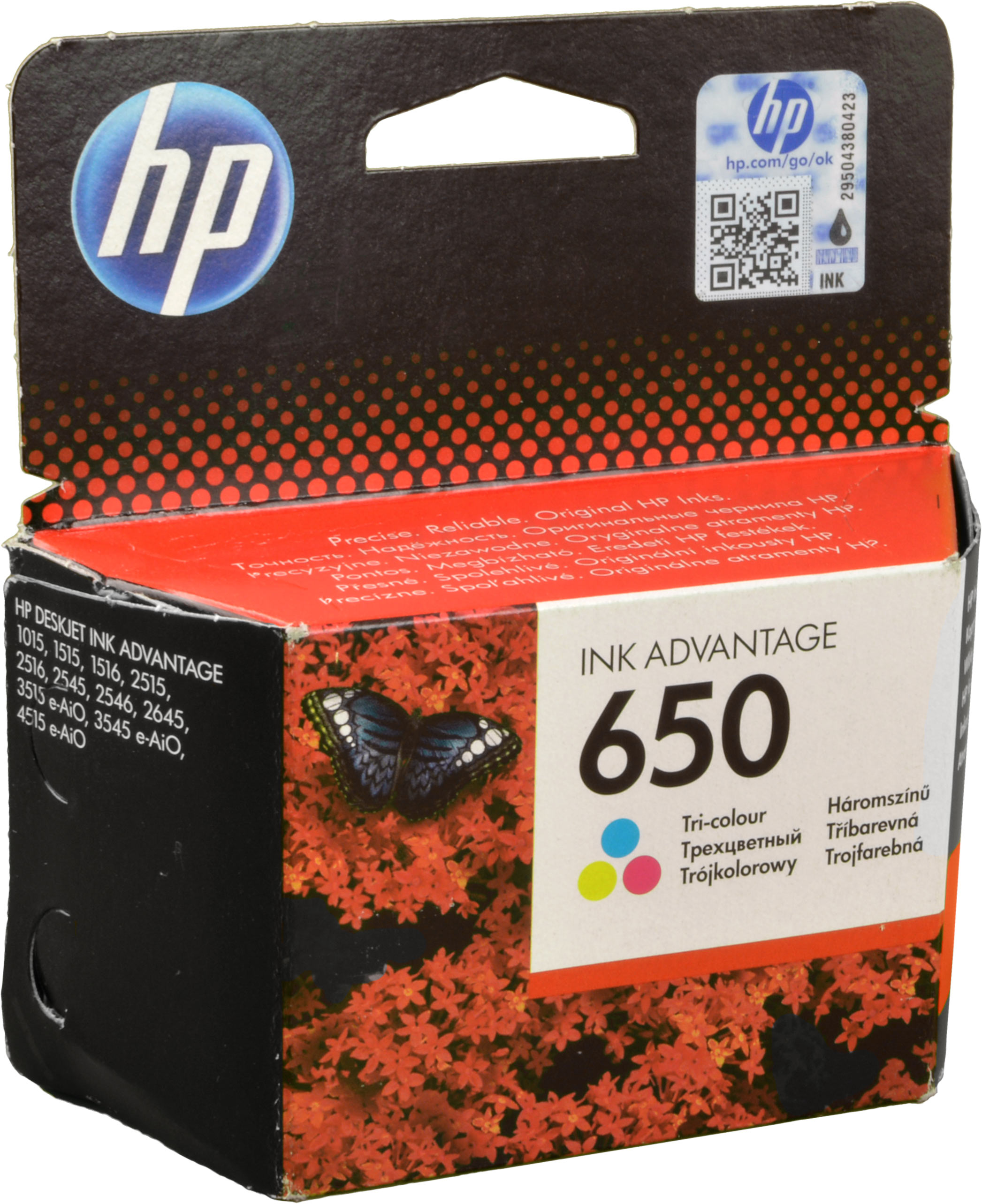 HP Tinte CZ102AE 650 CMY