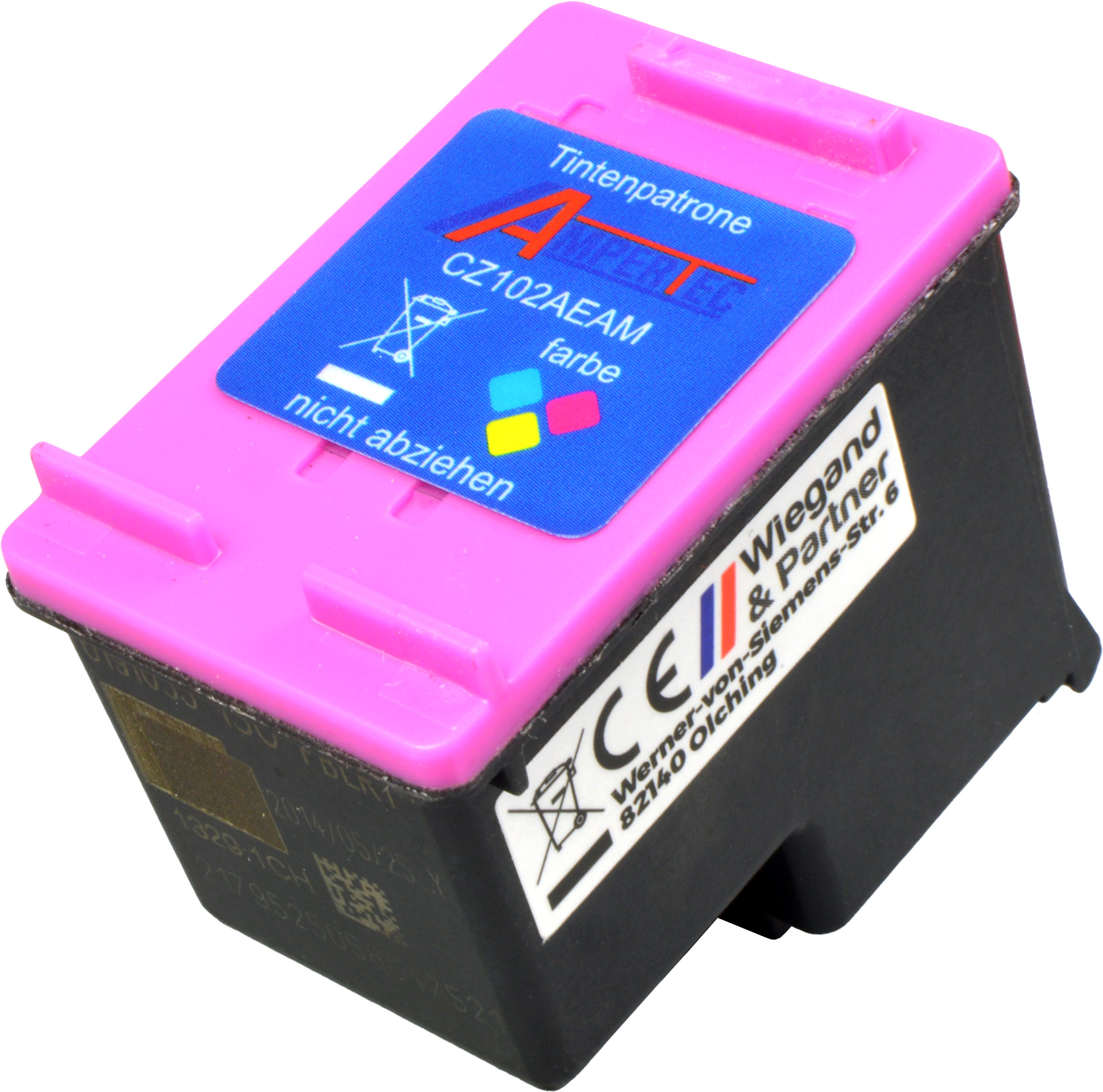 4262368913637 - Tinte ersetzt HP CZ102AE  650  3-farbig