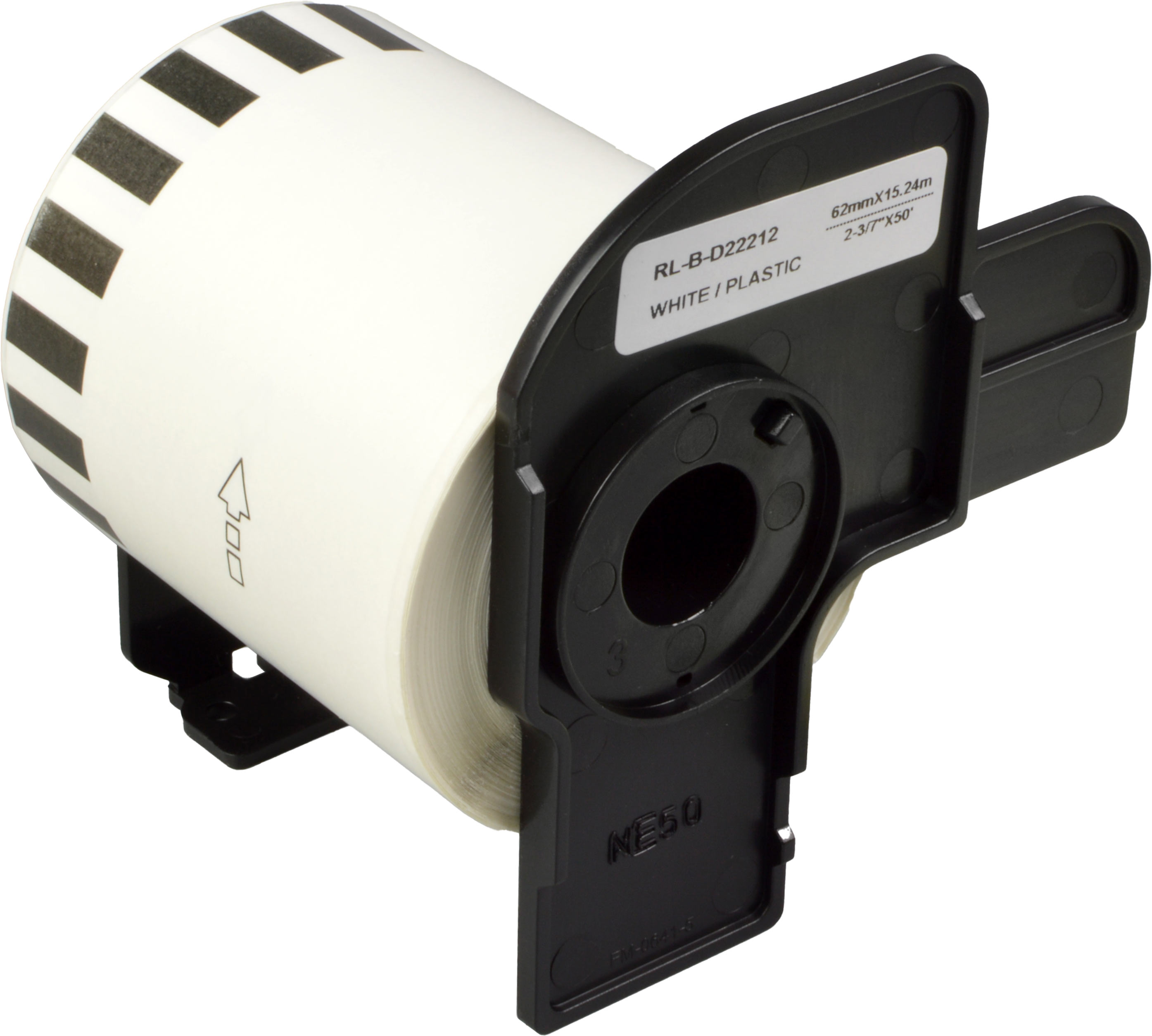 4262368912593 - Etiketten kompatibel zu Brother DK22212  weiss  62 x 1524mm  Rolle