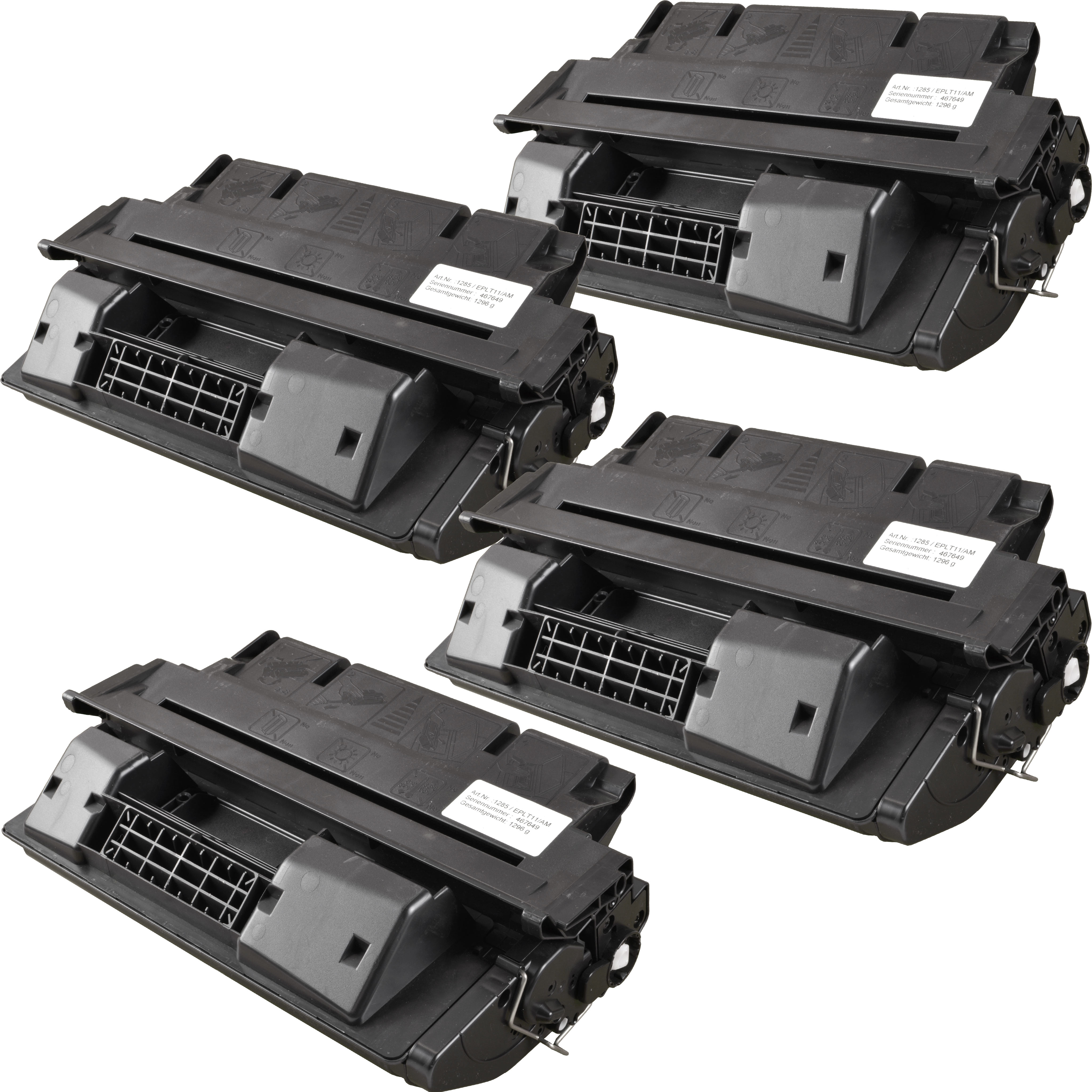 4260206573180 - 4 Toner ersetzt HP C4127X  27X  schwarz