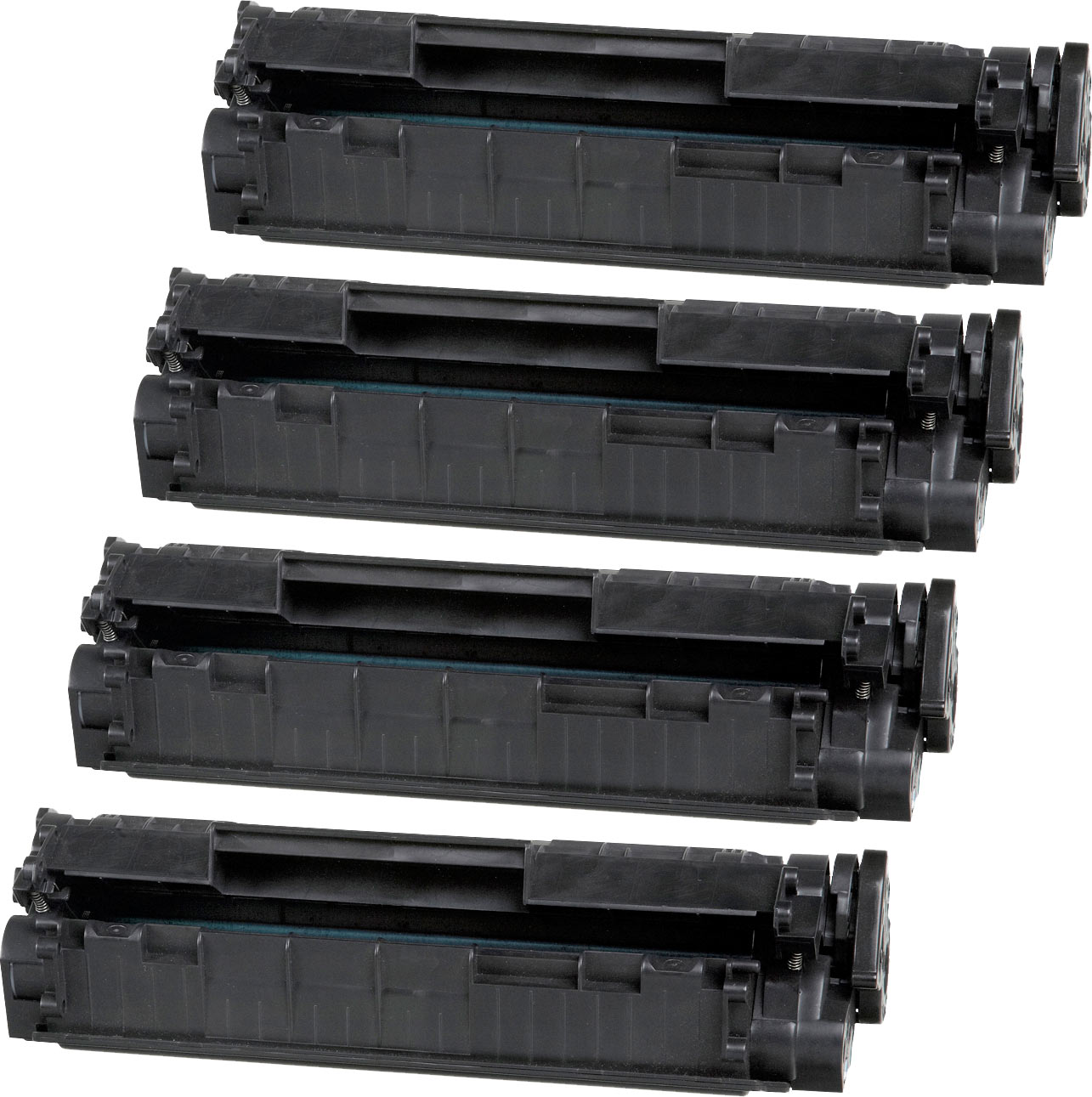 4260206570882 - 4 Toner ersetzt HP Q2612A  12A  schwarz