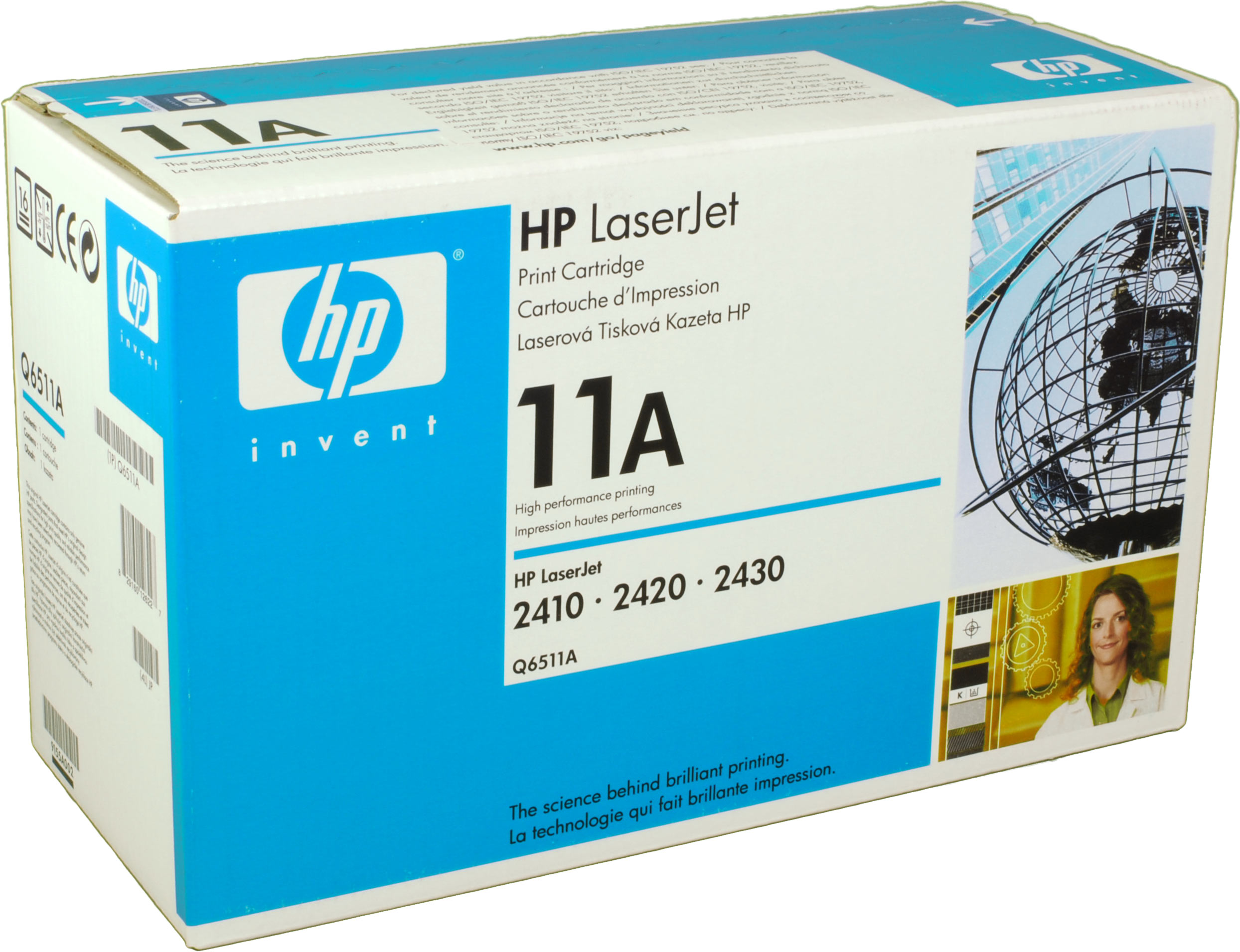 HP Toner Q6511A  11A  schwarz
