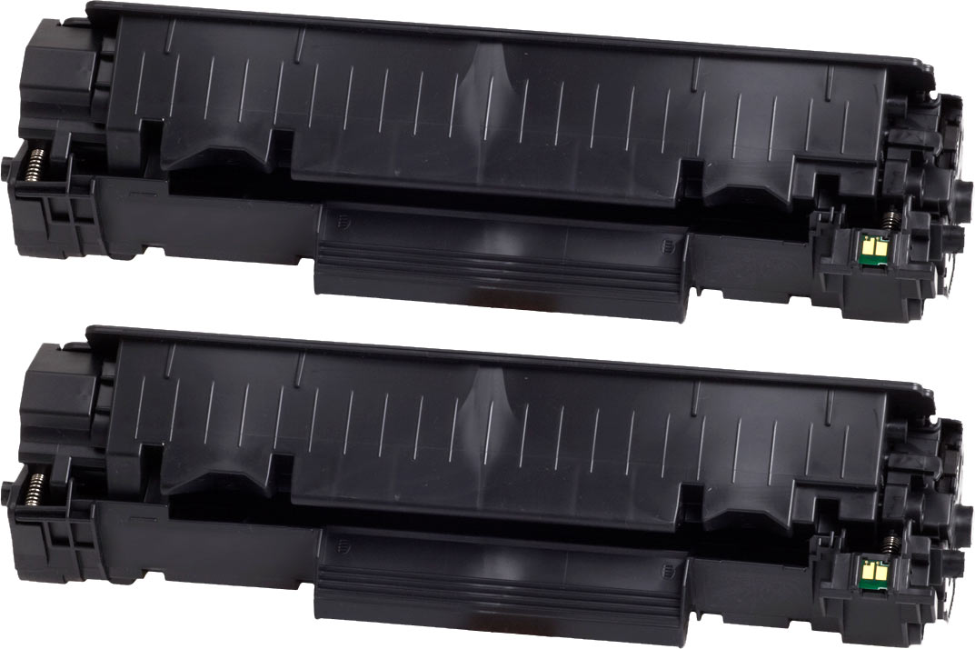 4260244855330 - 2 Toner ersetzt HP CB436AD  36A  schwarz