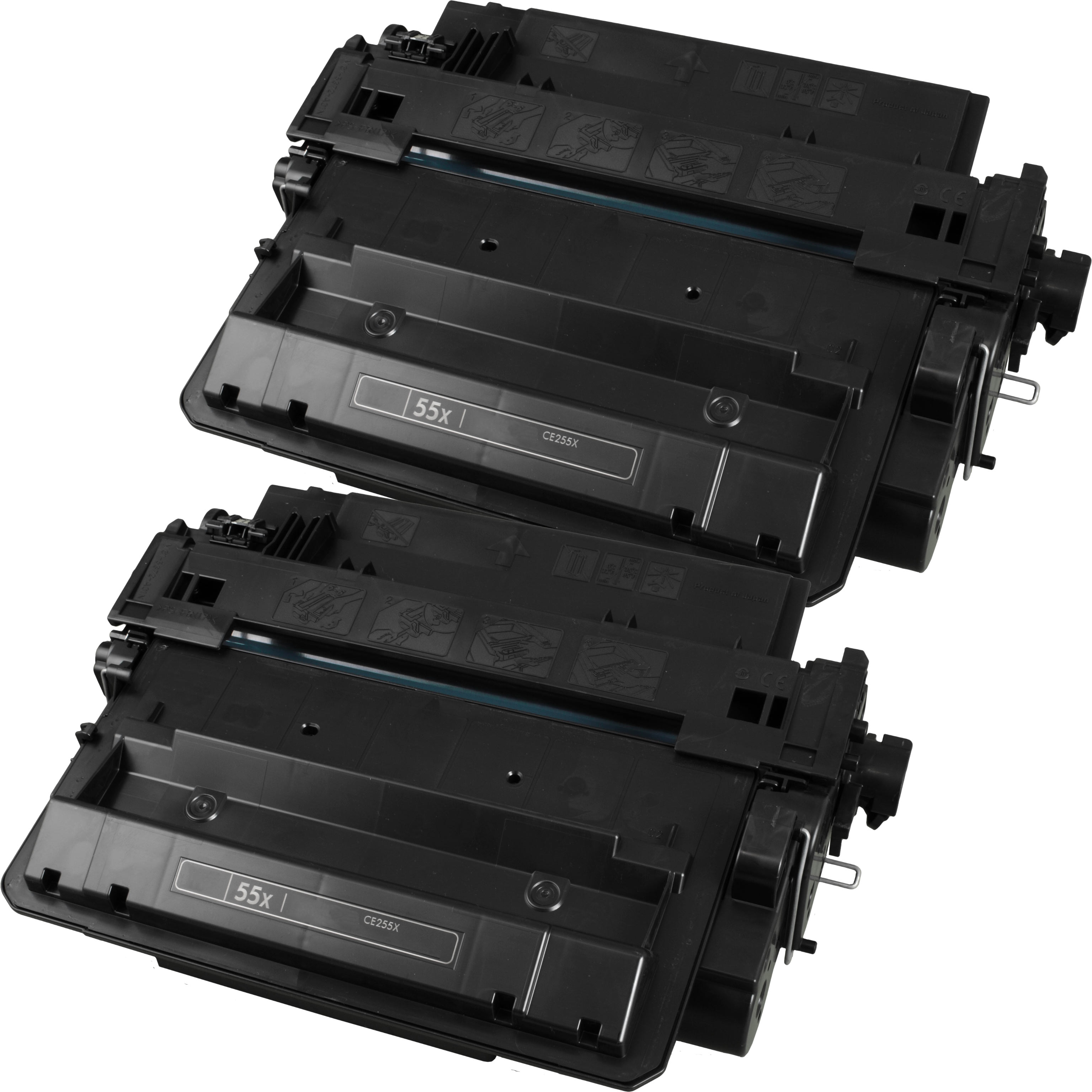 4260244855347 - 2 Toner ersetzt HP CE255XD 55X schwarz 4260244855347 - 2 Toner ersetzt HP CE255XD 55X schwarz