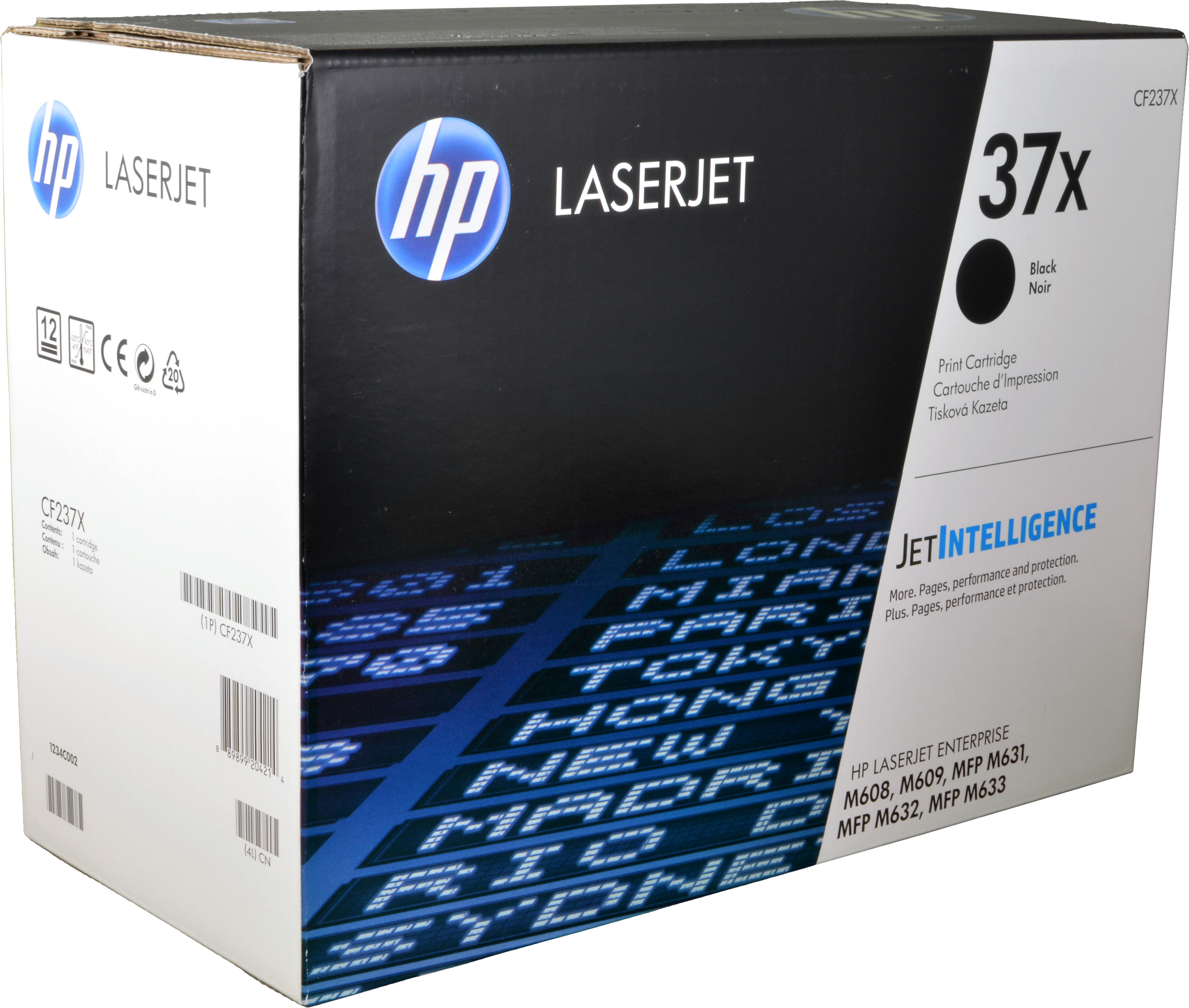 HP Toner CF237X 37X schwarz