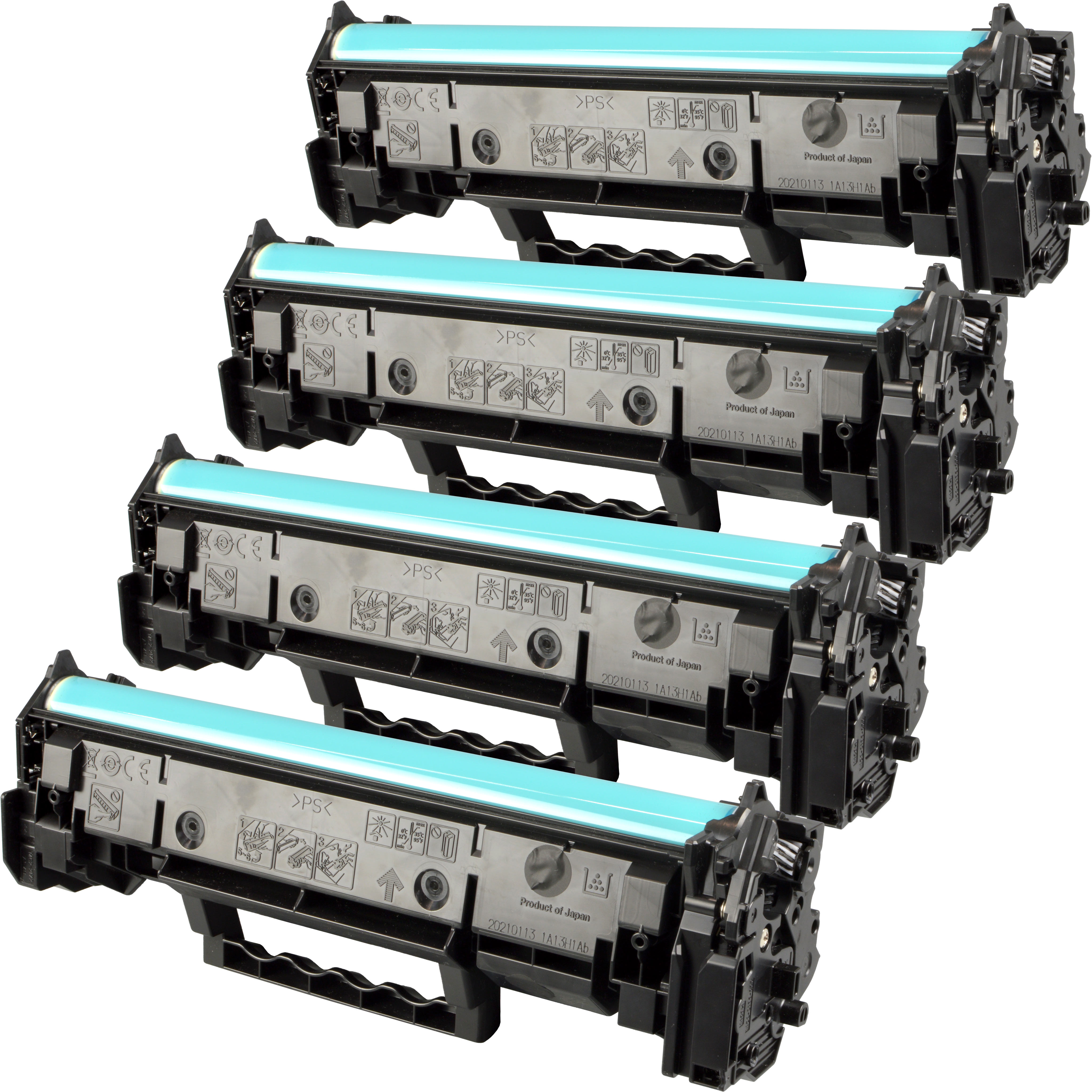 4 Ampertec Toner ersetzt HP W1350A  135A  schwarz