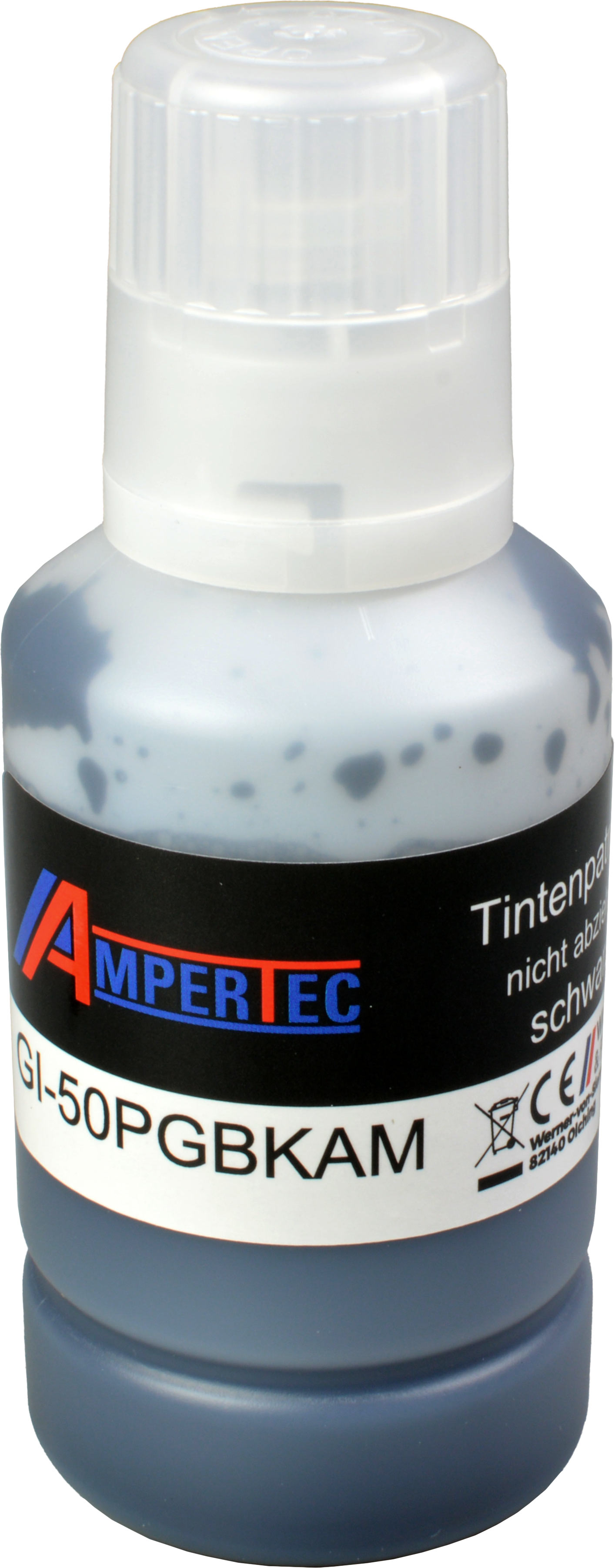 4262368913002 - Nachfülltinte ersetzt Canon GI-50PGBK 3386C001 schwarz