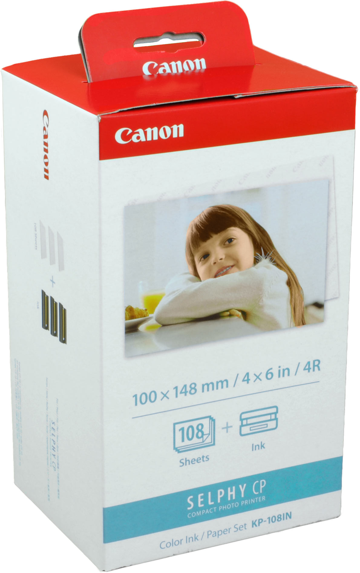 Canon Papier KP-108IN  108 Blatt 10x15 cm incl. 3 x TTR 3115B001