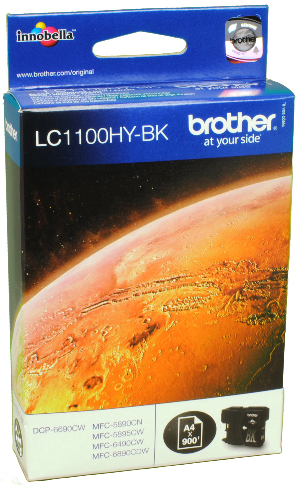 Brother Tinte LC-1100HYBK schwarz