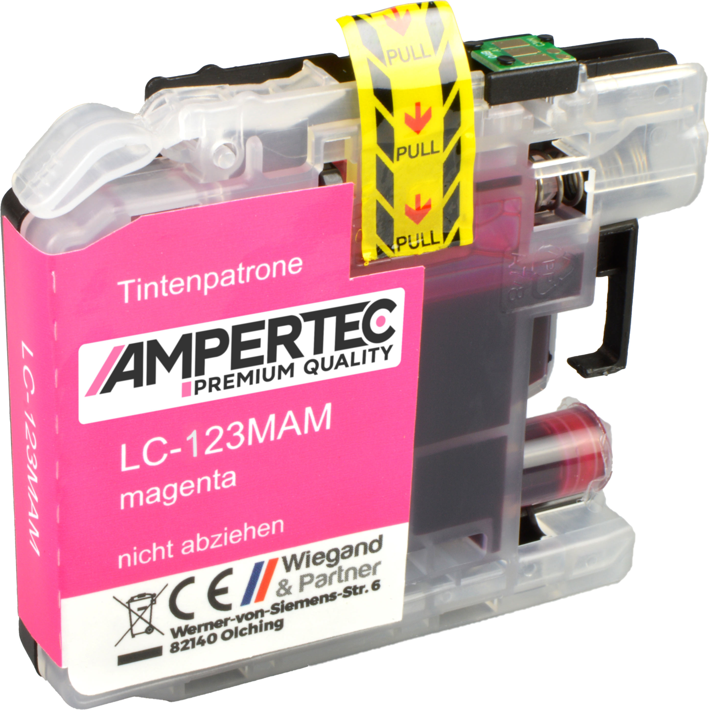 4260366328880 - Tinte kompatibel mit Brother LC-123M  magenta