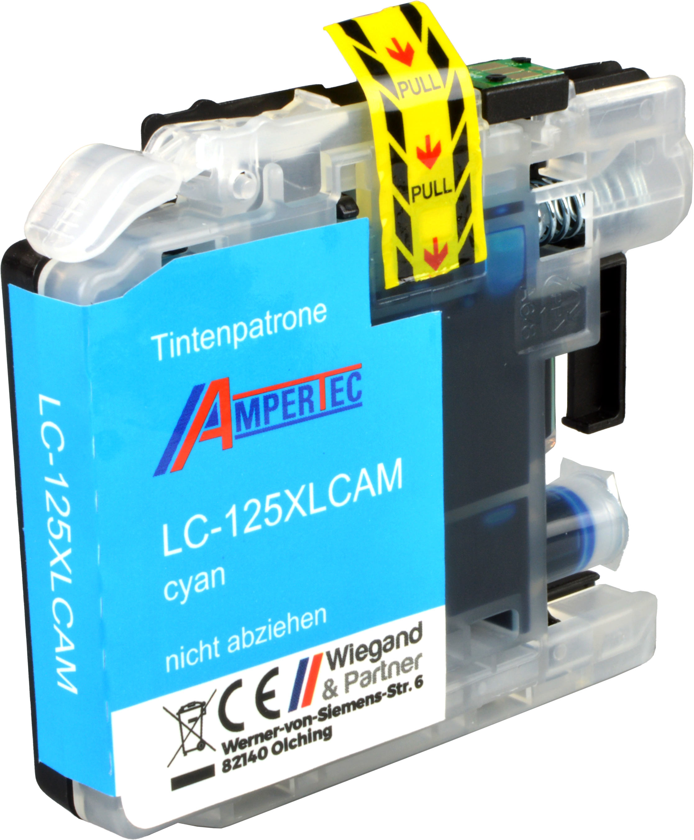 4260311529287 - Tinte kompatibel mit Brother LC-125XLC cyan 4260311529287 - Tinte kompatibel mit Brother LC-125XLC cyan