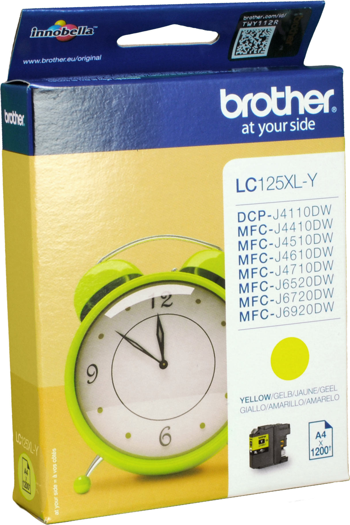 Brother Tinte LC-125XLY  yellow