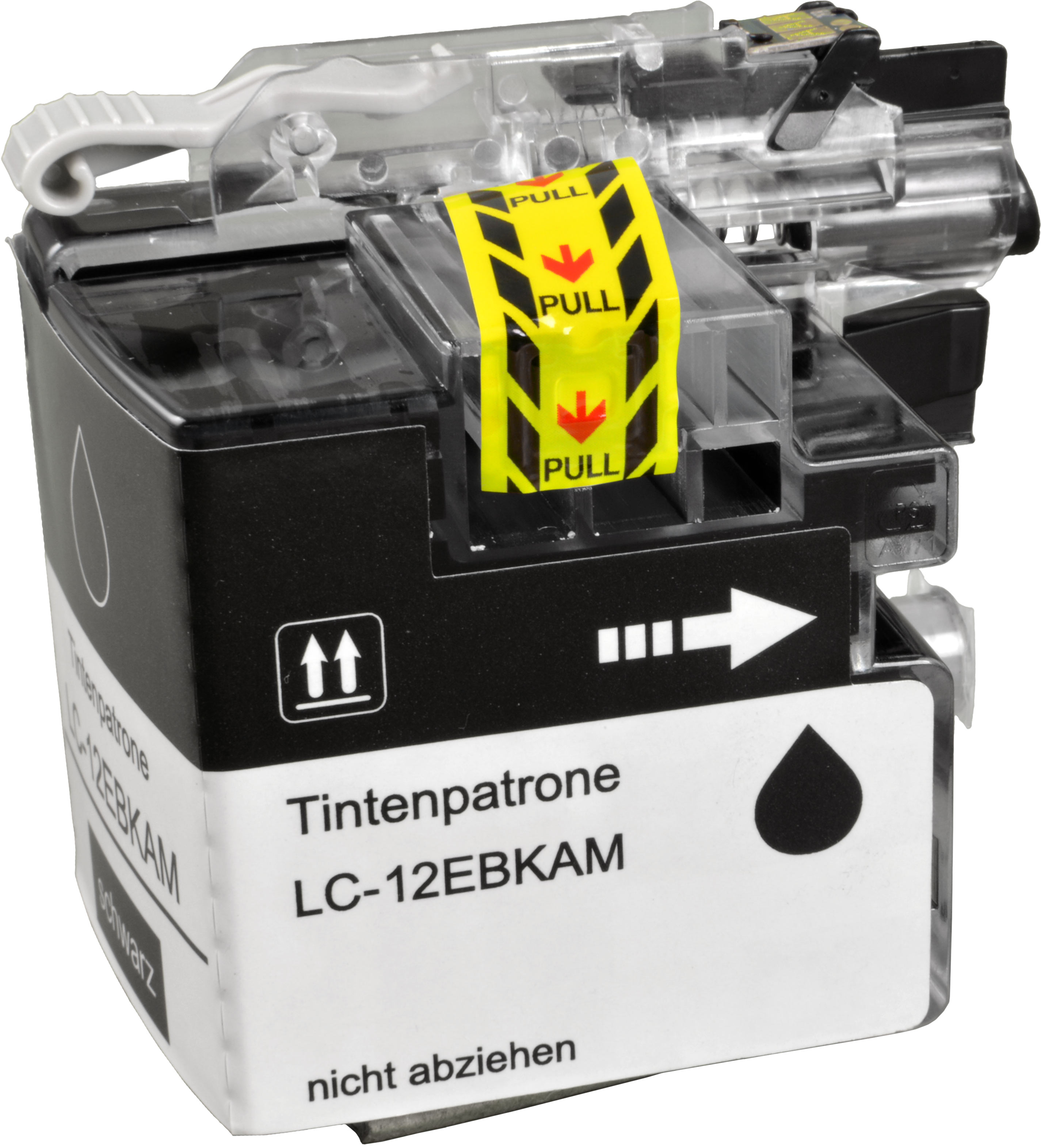 4260451660796 - Tinte kompatibel mit Brother LC-12EBK  schwarz