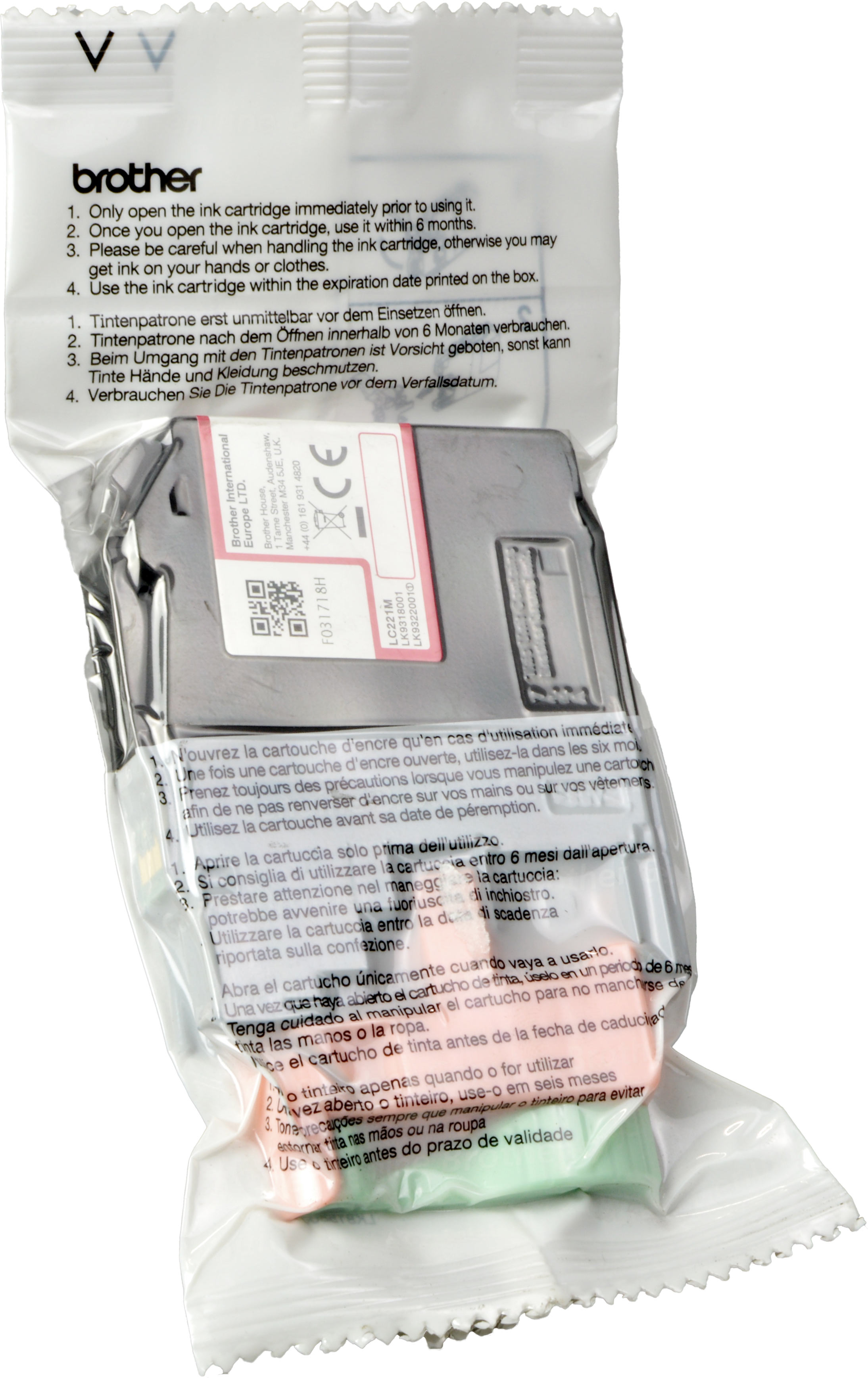 Brother Tinte LC-221M magenta