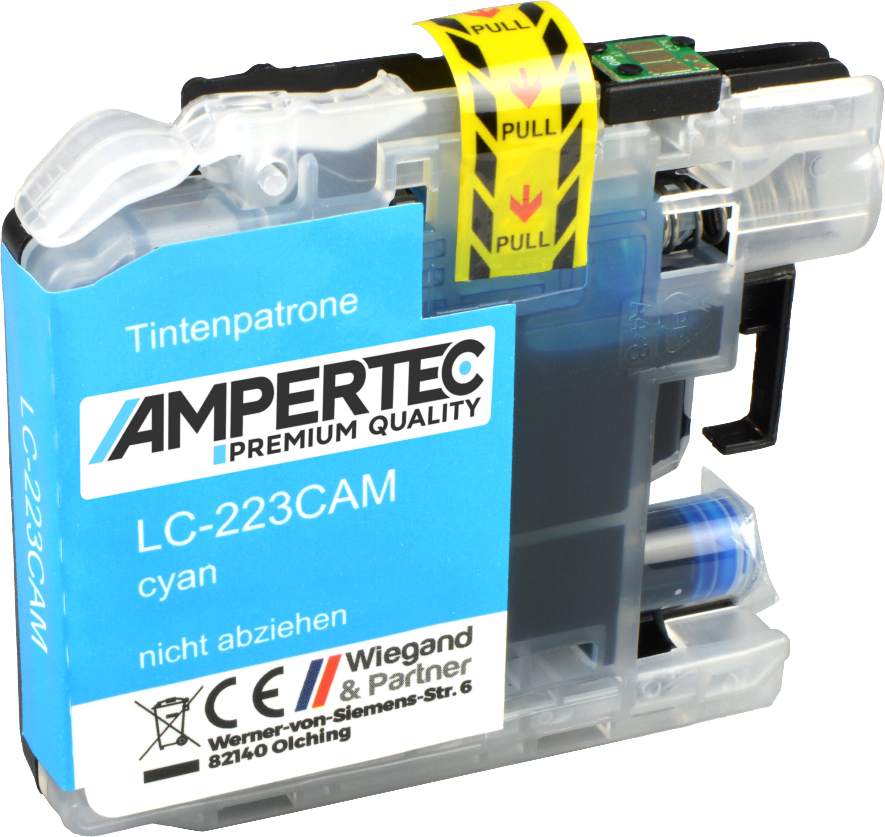 4260388556360 - Tinte kompatibel mit Brother LC-223C  cyan