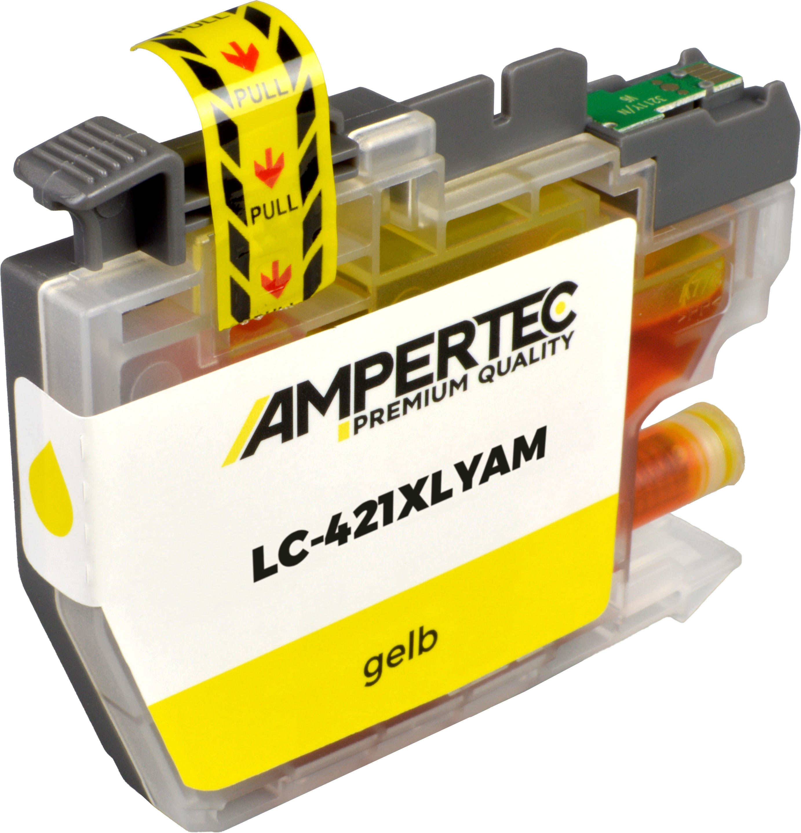 4262368910414 - Tinte kompatibel mit Brother LC-421XLY  yellow