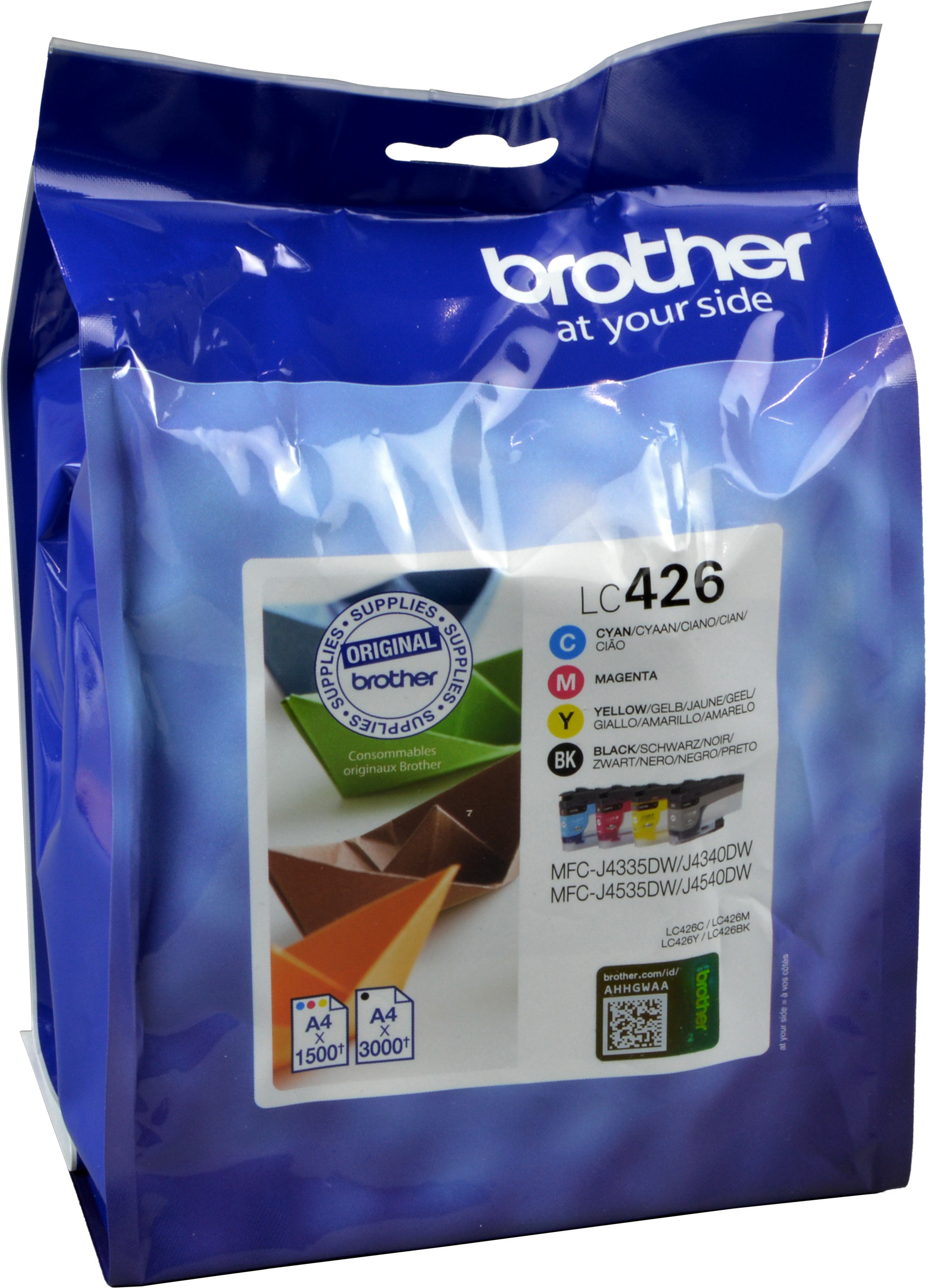 4 Brother Tinten LC-426VAL  Multipack  4-farbig