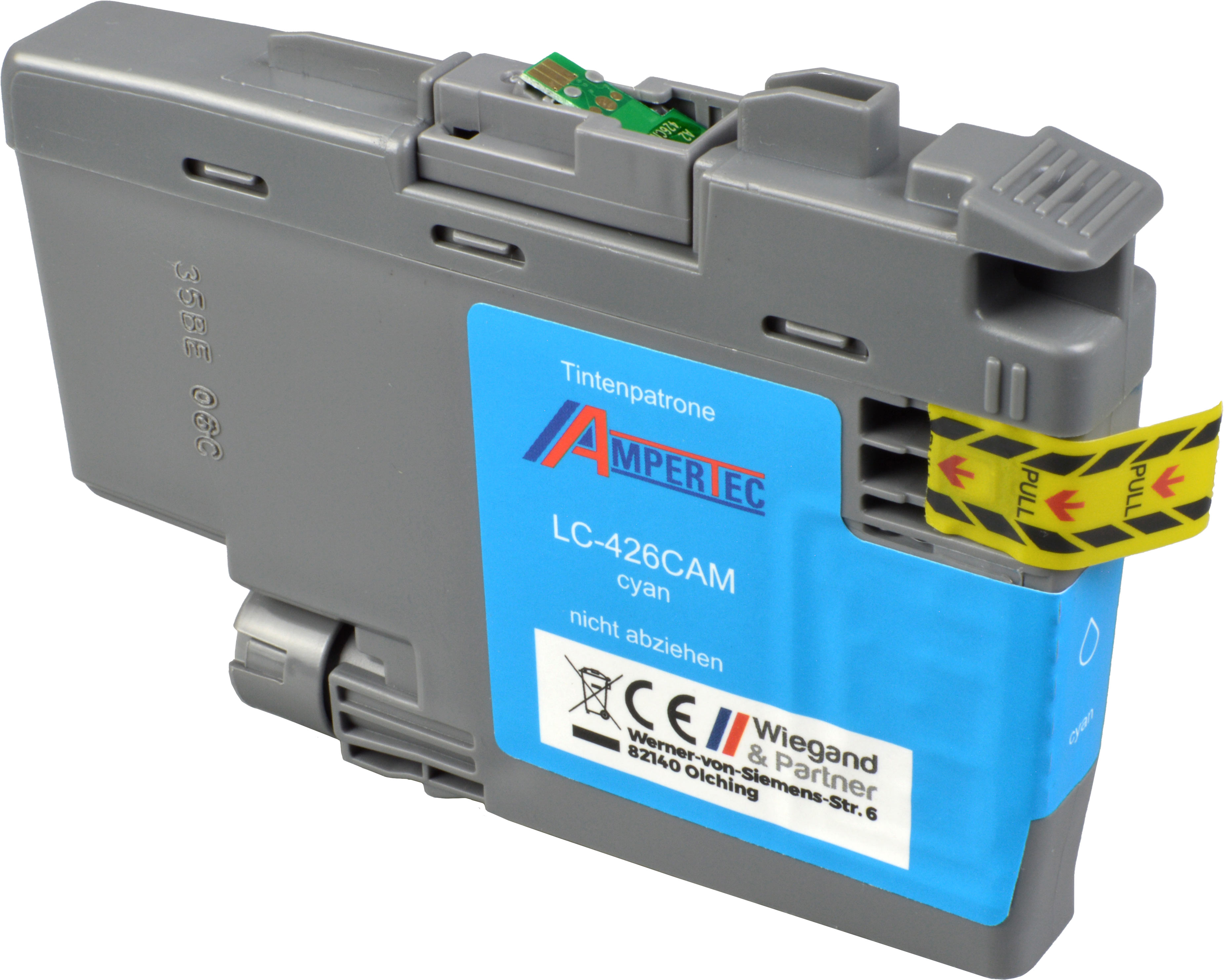Ampertec Tinte kompatibel mit Brother LC-426C  cyan