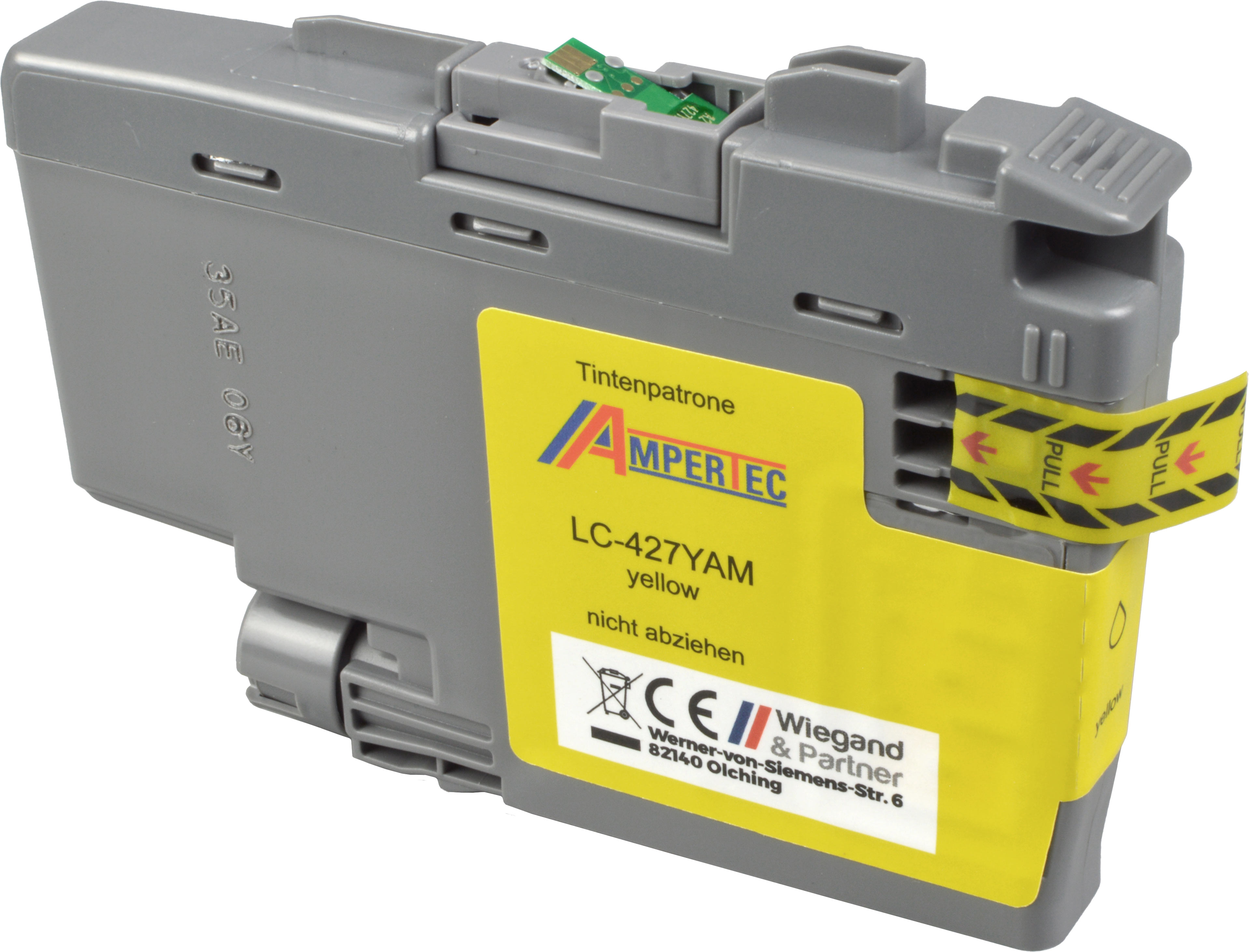 Ampertec Tinte kompatibel mit Brother LC-427Y  yellow