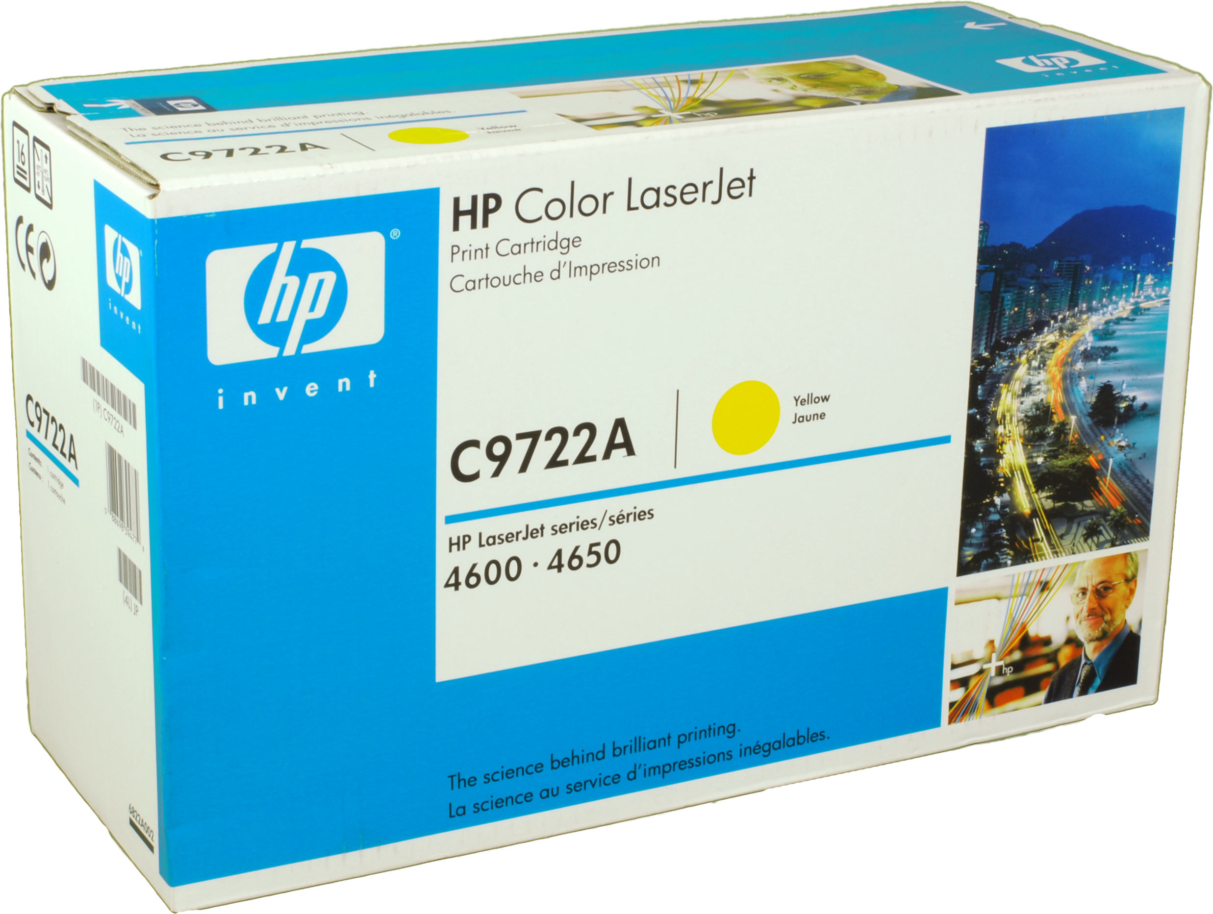 HP Toner C9722A  641A  yellow