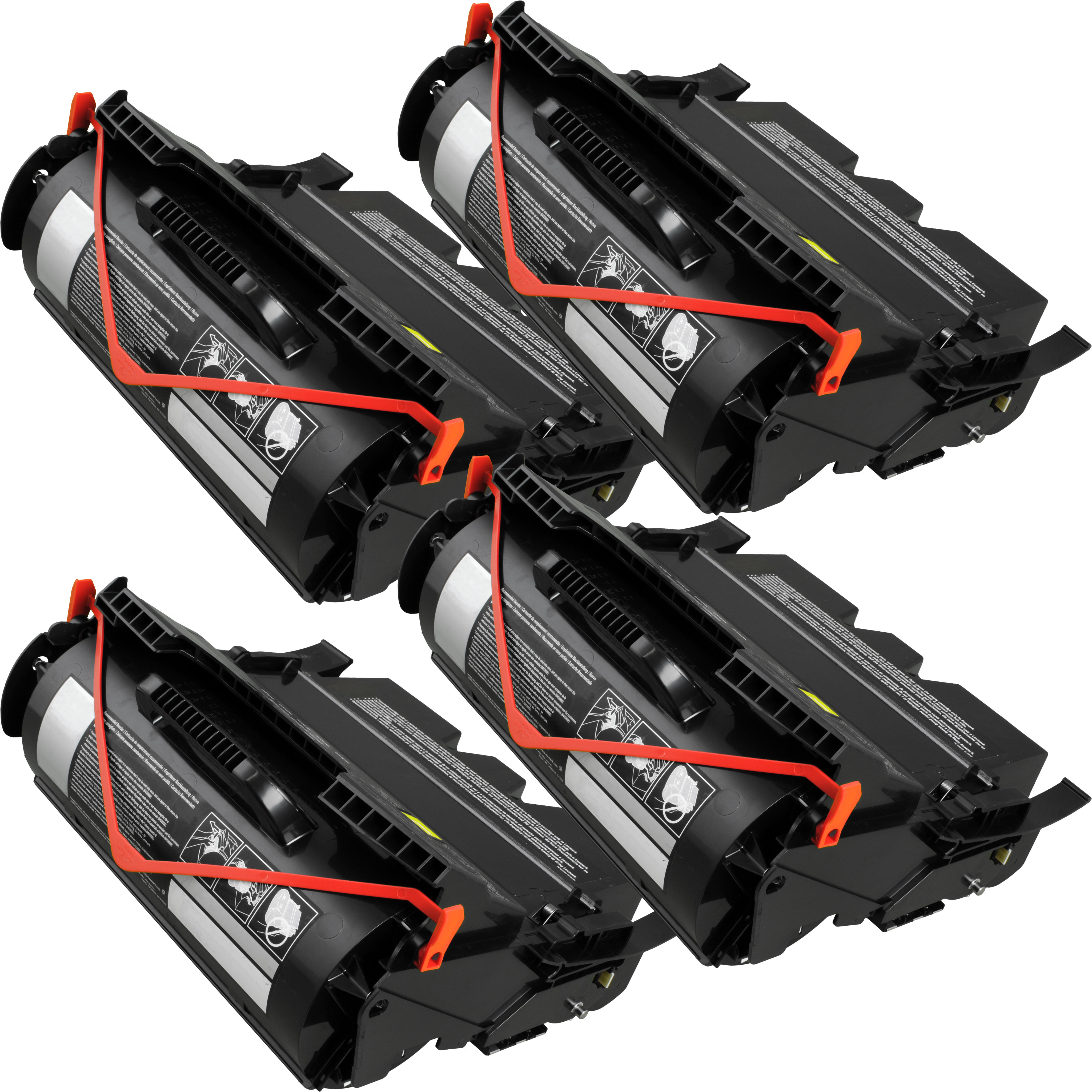 4260366329818 - 4 Toner ersetzt Lexmark 64016HE  schwarz