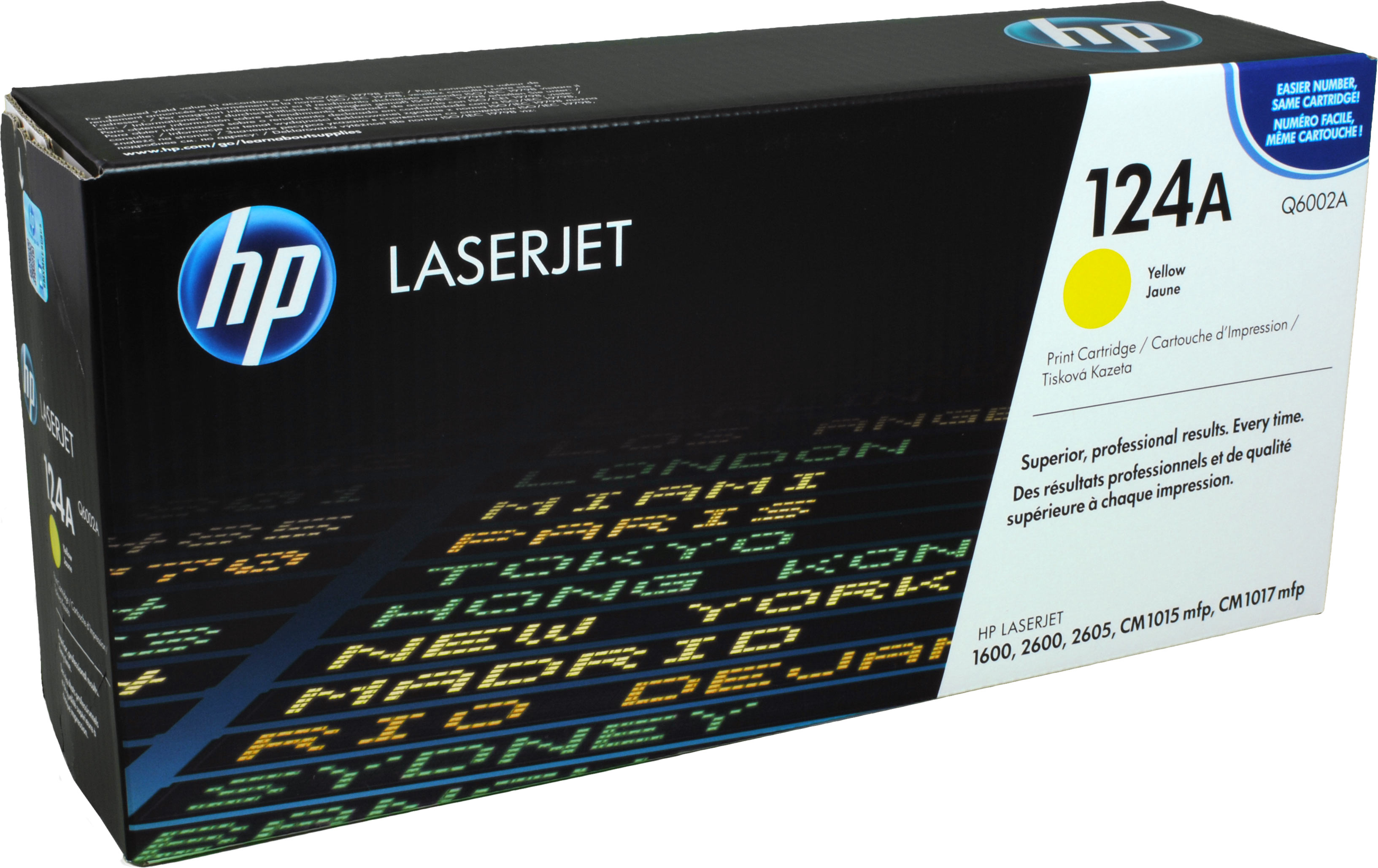 HP Toner Q6002A 124A yellow