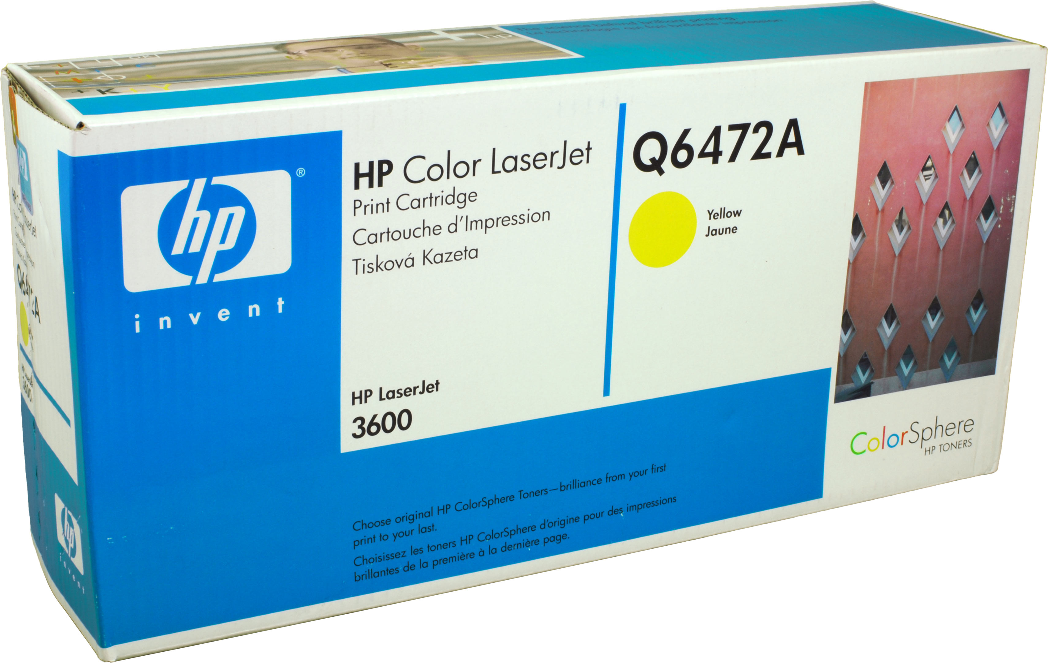 HP Toner Q6472A  502A  yellow