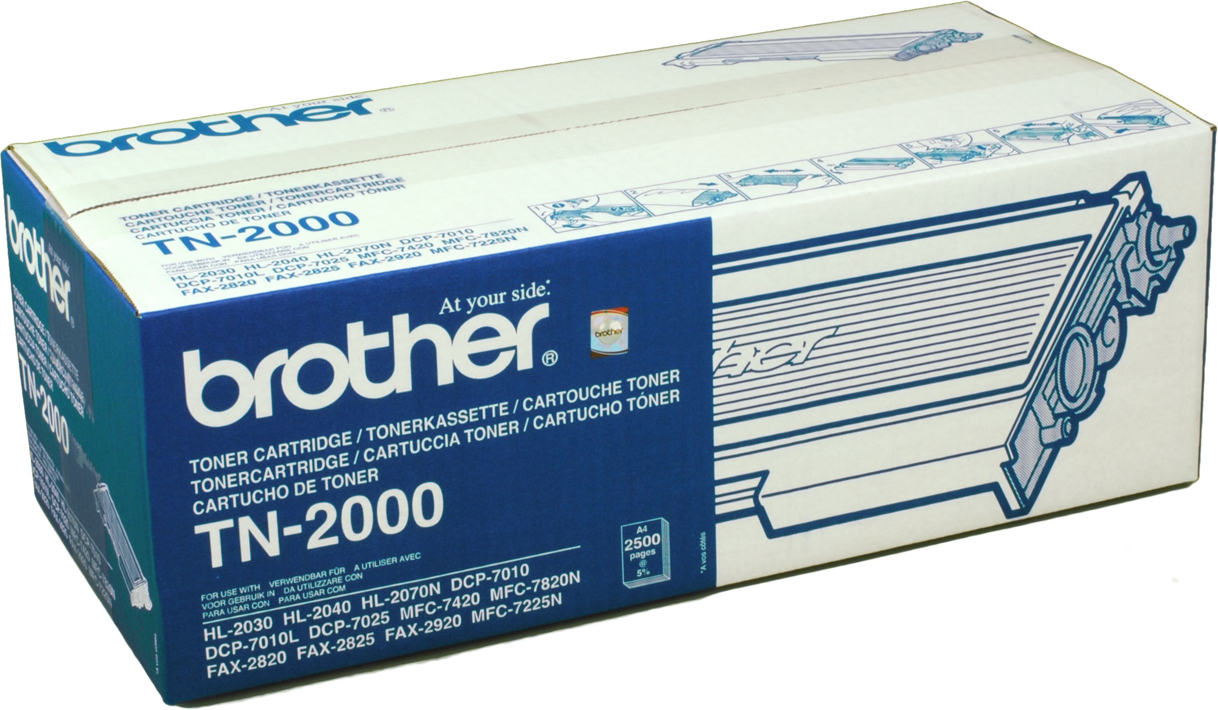 Brother Toner TN-2000  schwarz