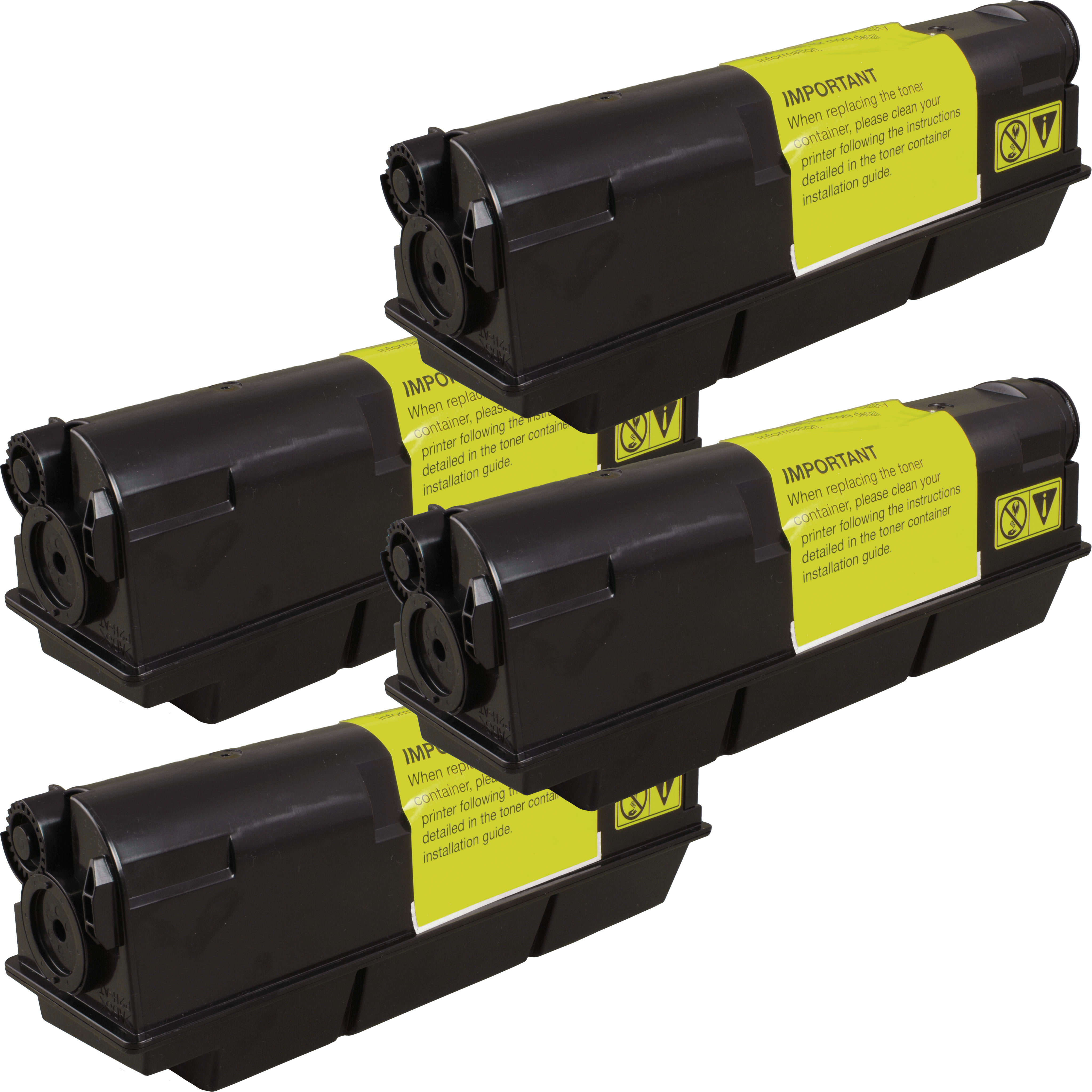 4260206573814 - 4 Toner ersetzt Kyocera TK-330  schwarz