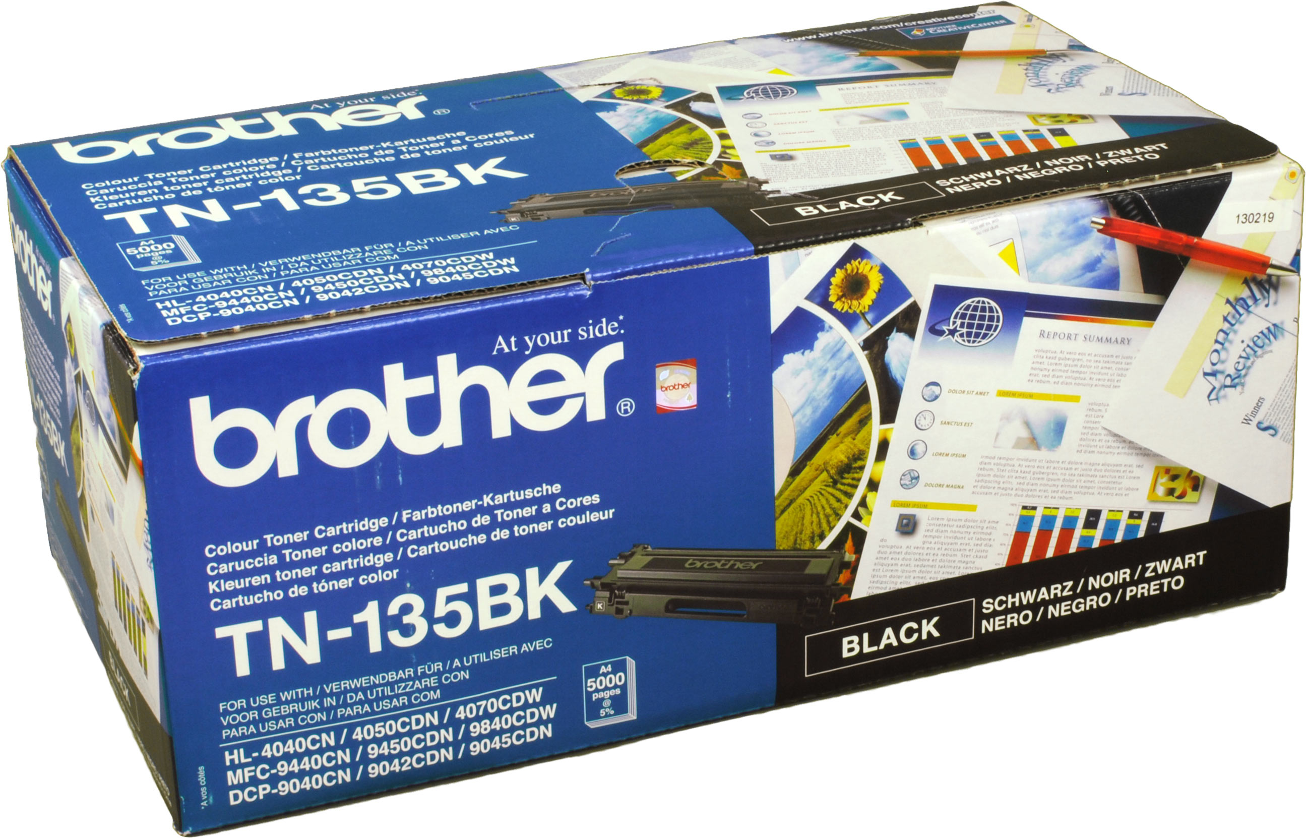 Brother Toner TN-135BK  schwarz