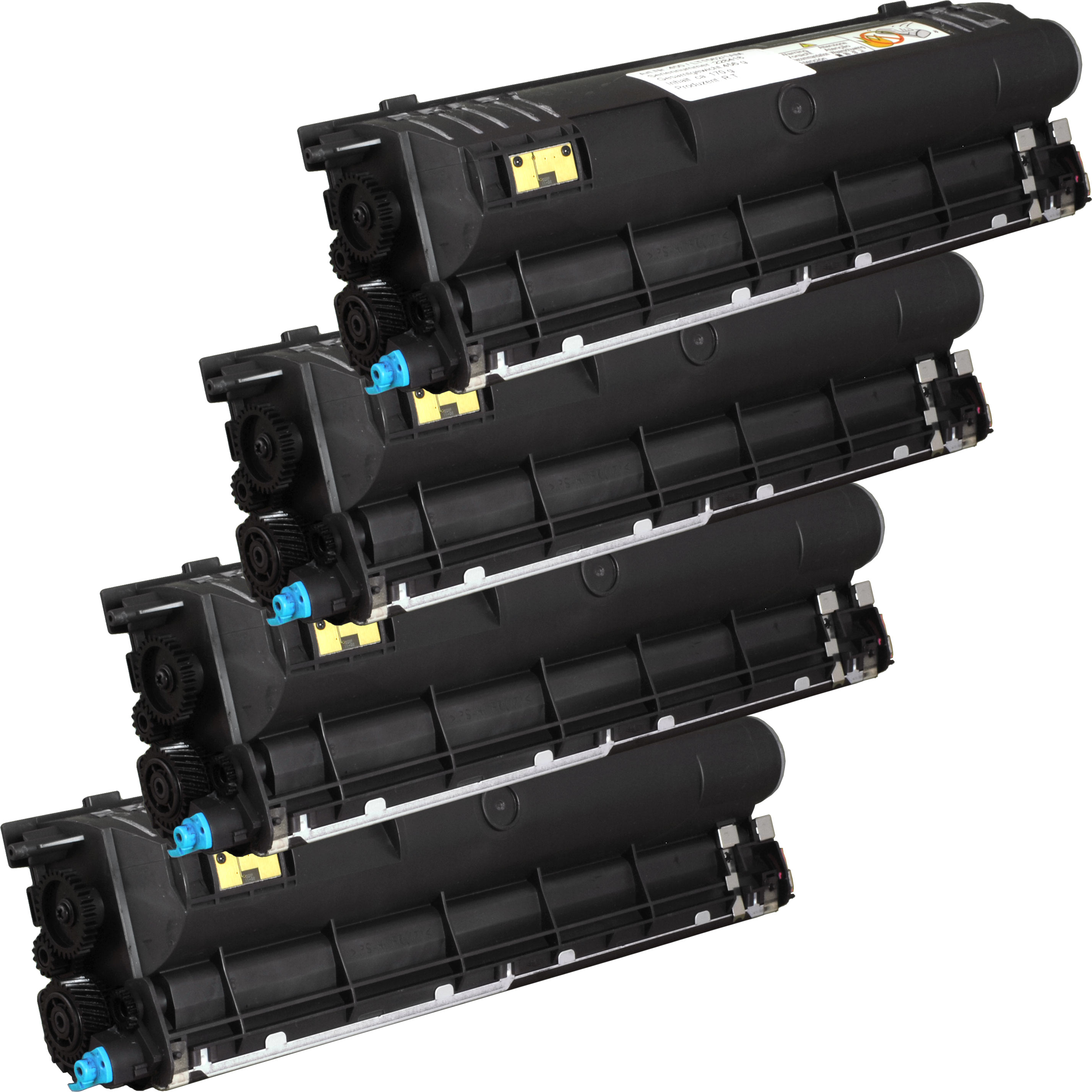 4 Ampertec Toner für Epson C13S050166 schwarz