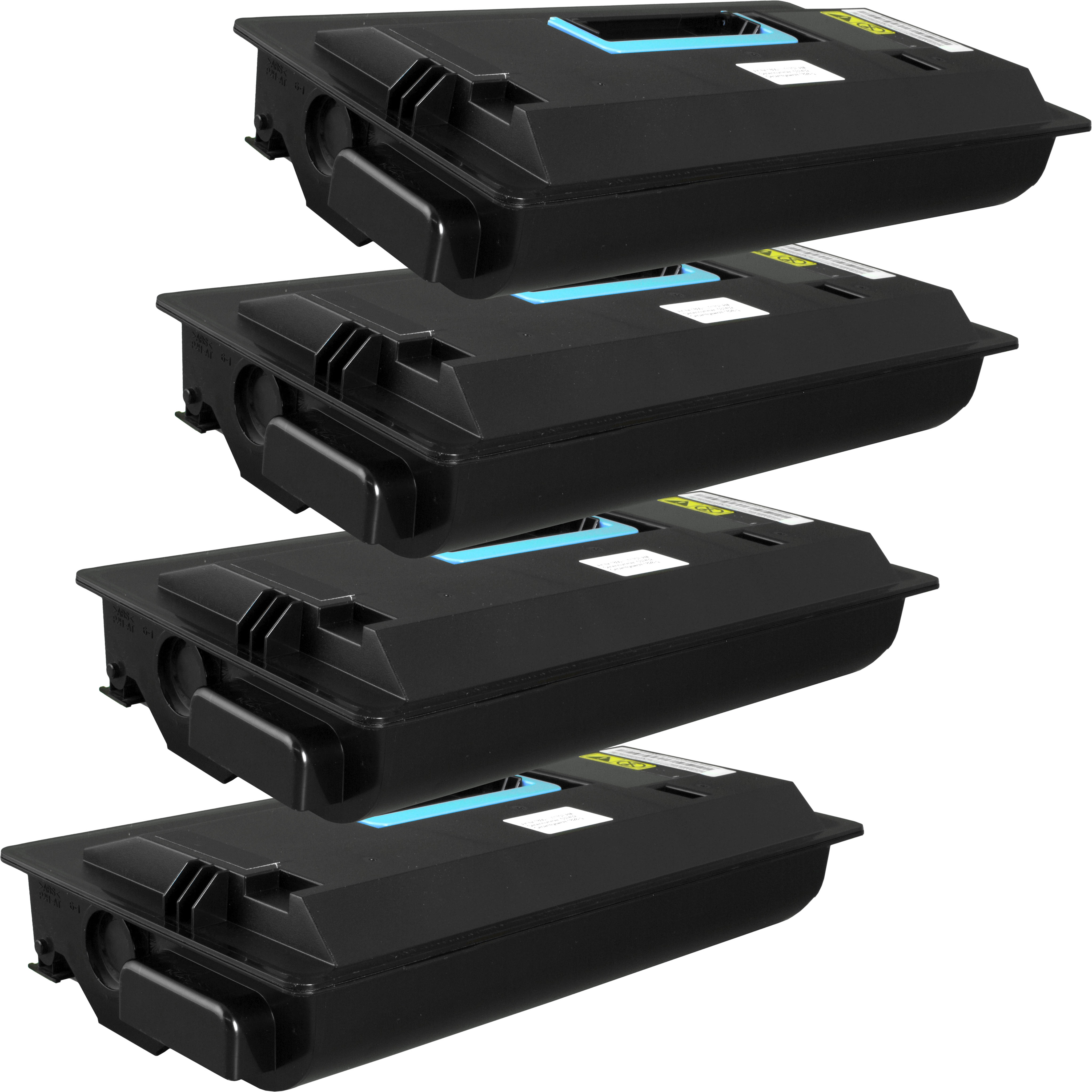 4260311528563 - 4 Toner ersetzt Kyocera TK-710  schwarz