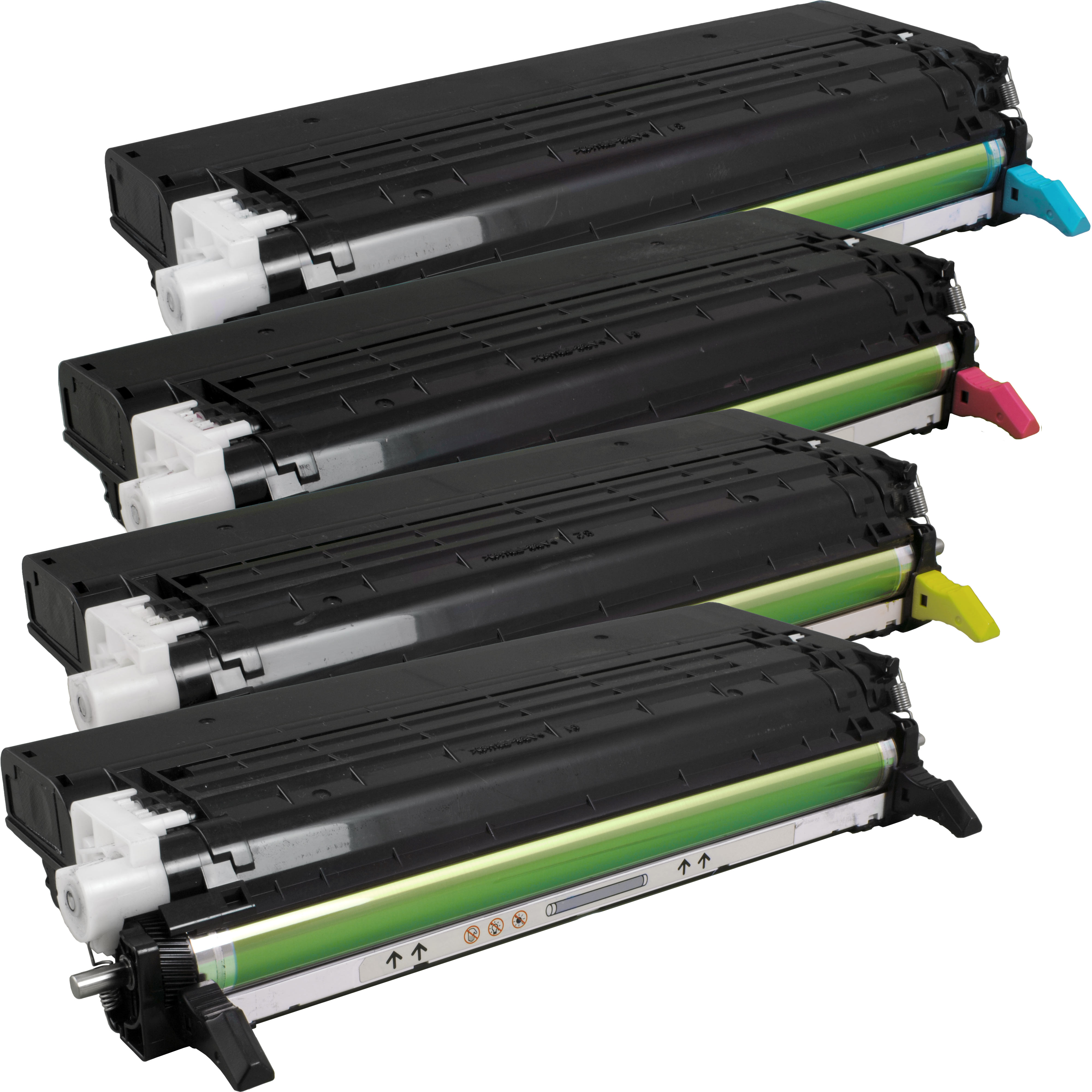 4 Ampertec Toner ersetzt Xerox Phaser 6180  4-farbig