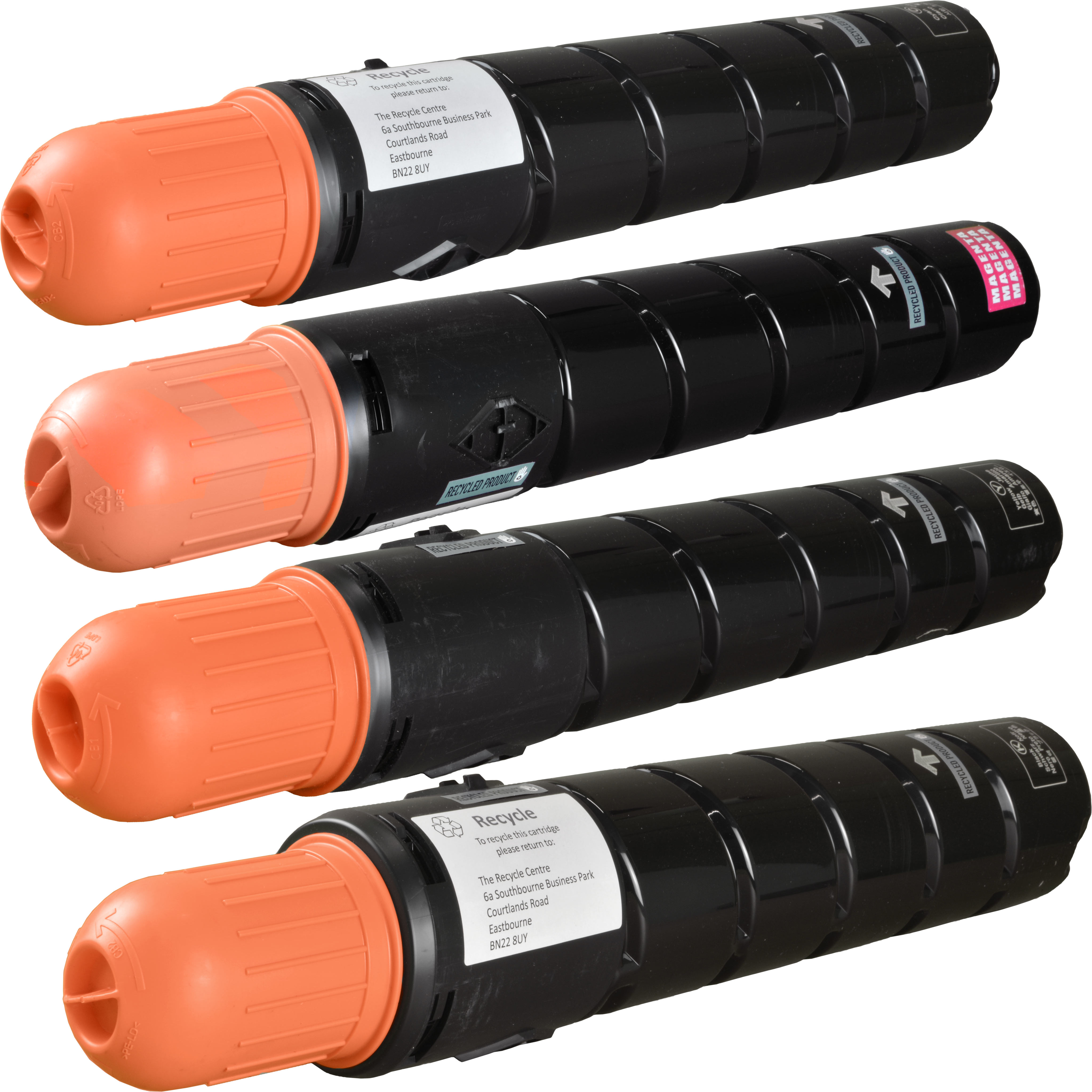 4260451666507 - 4 Toner ersetzt Canon C-EXV28 K C M Y  4-farbig