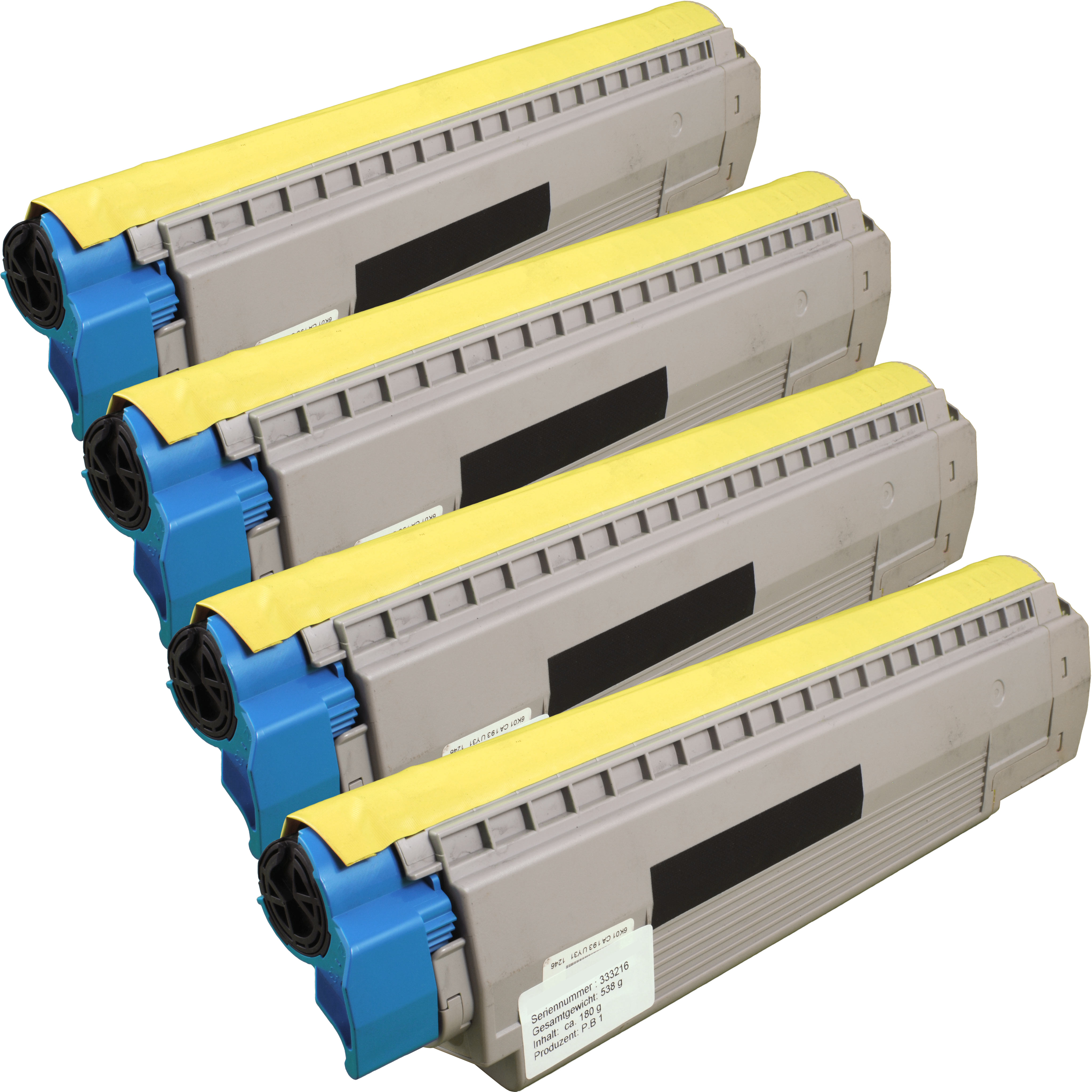 4260244856412 - 4 Toner ersetzt Oki 44059209-12 4-farbig 4260244856412 - 4 Toner ersetzt Oki 44059209-12 4-farbig