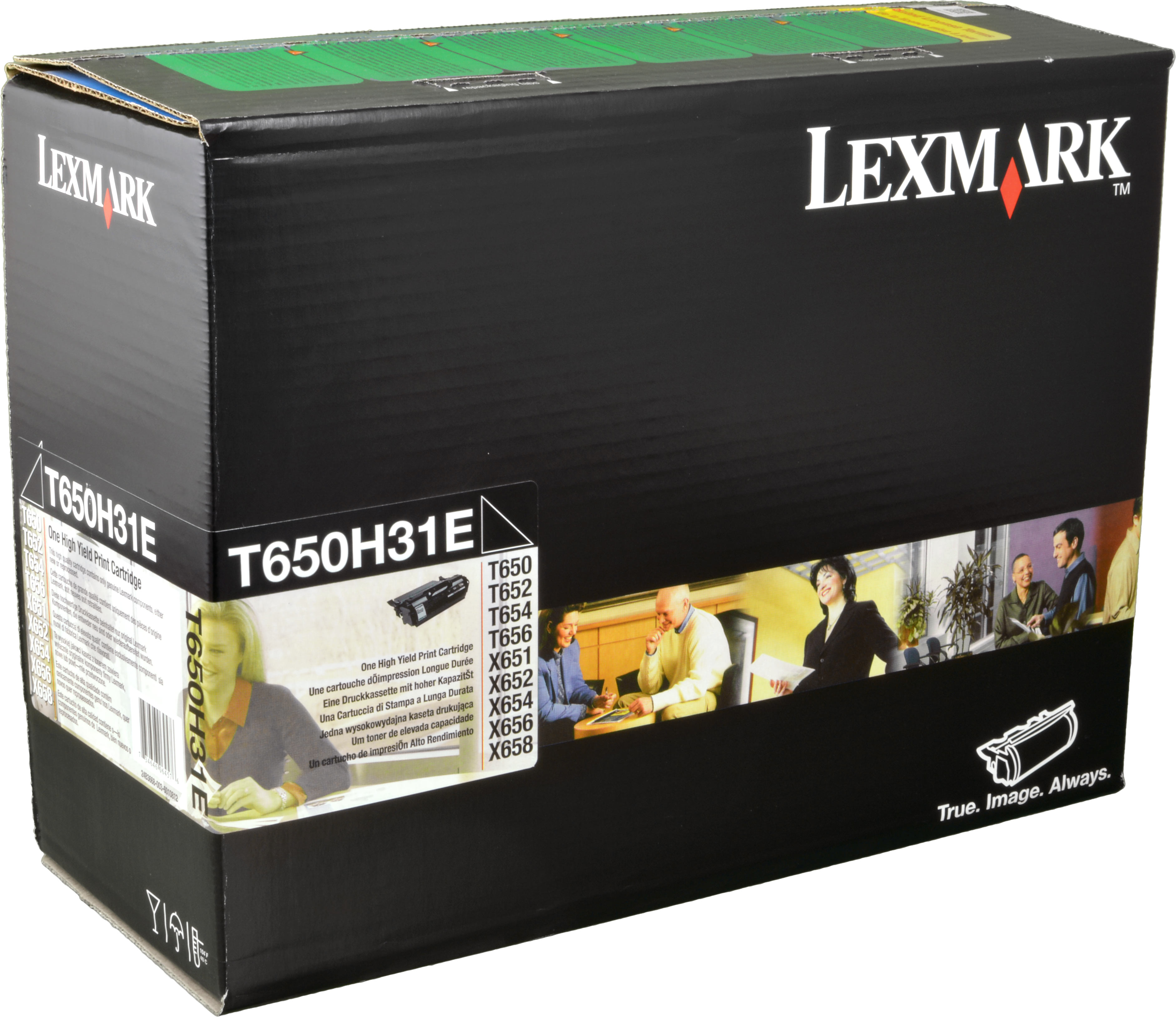 Lexmark Toner T650H11E  schwarz
