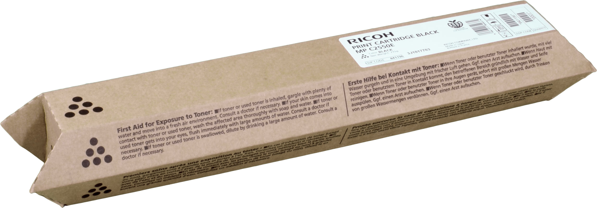 Ricoh Toner 842469 MPC2550 schwarz OEM