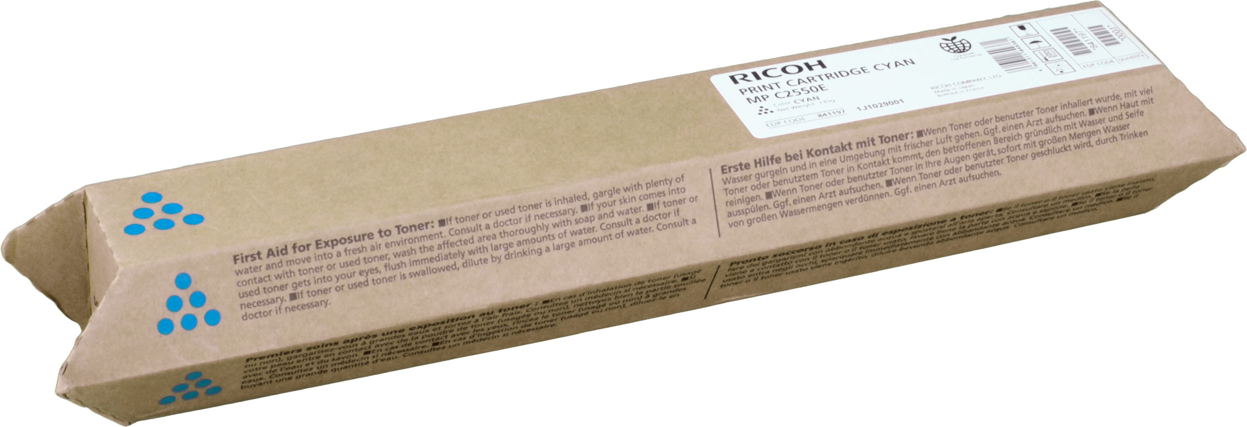 Ricoh Toner 842472 MPC2550 cyan OEM