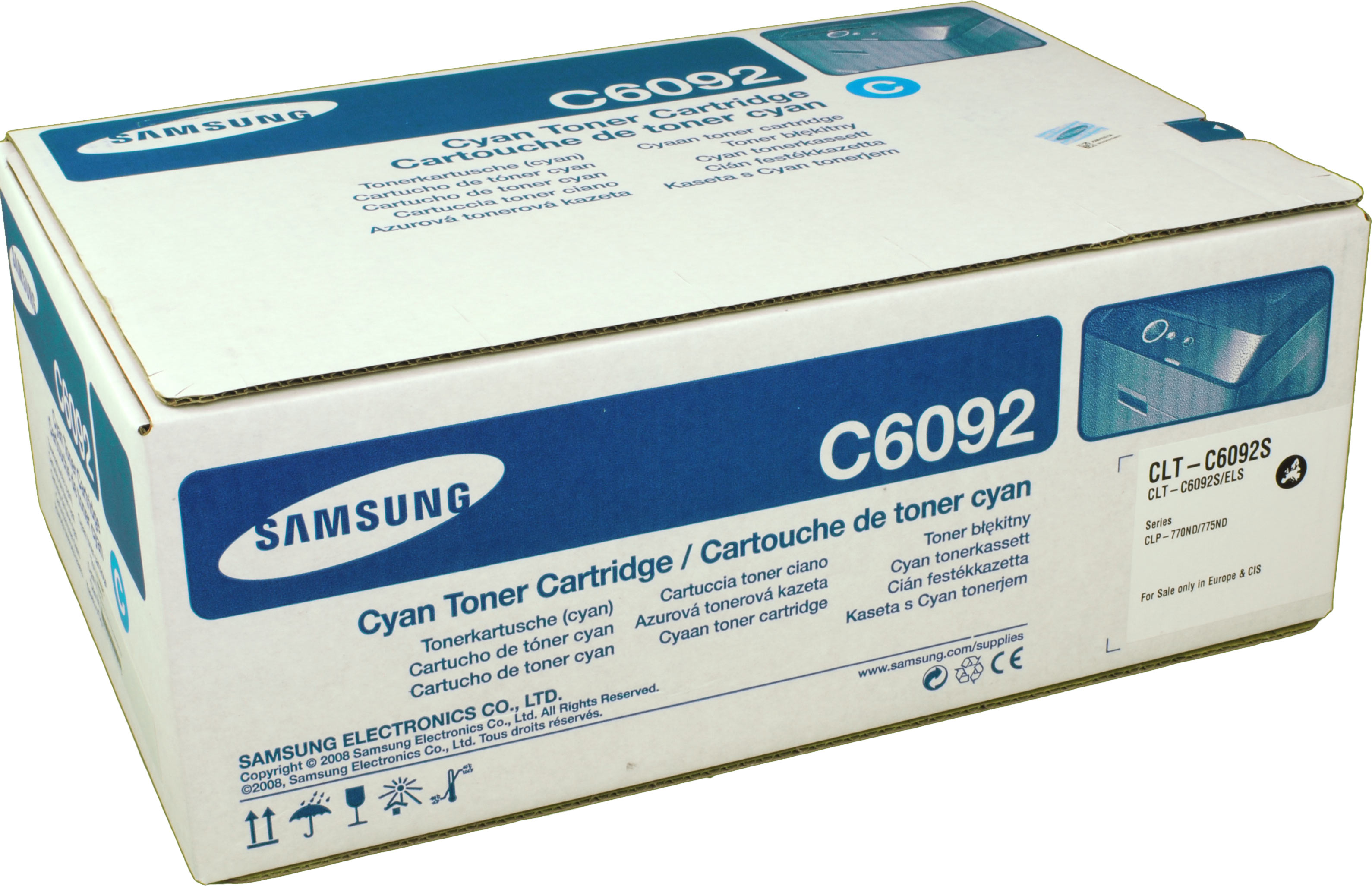 HP (Samsung) Toner CLT-C6092S/ELS  SU082A  cyan