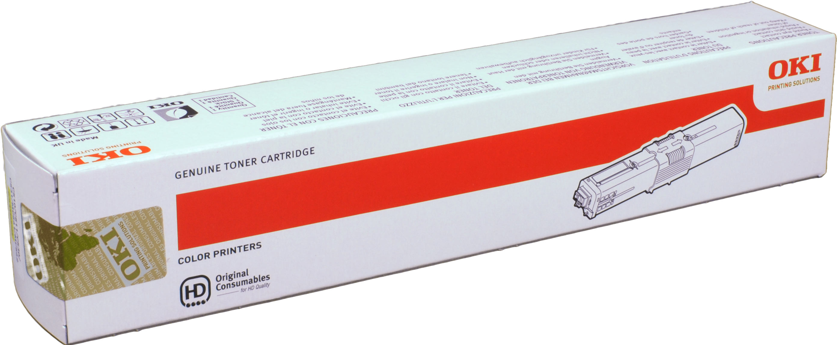 Oki Toner 44469722 yellow