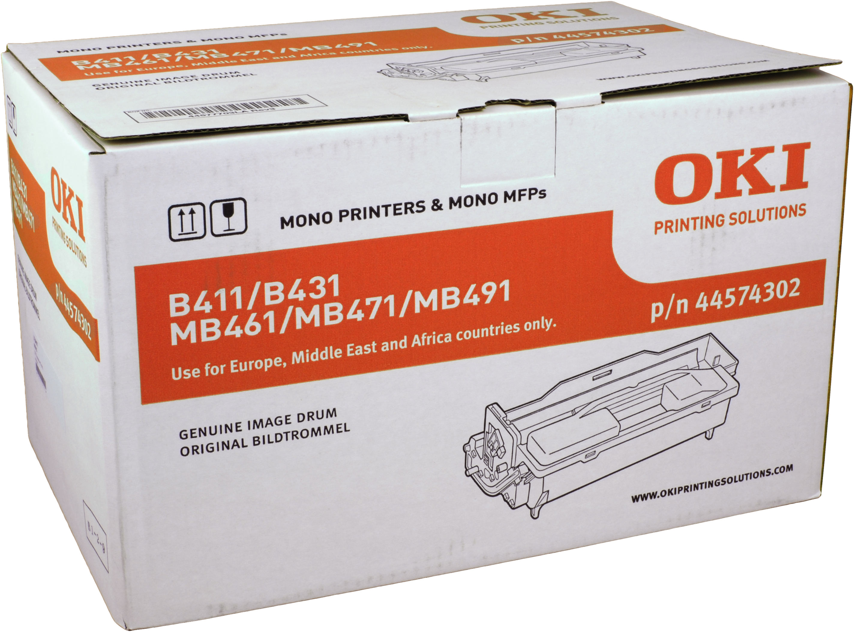 Oki Trommel 44574302 schwarz