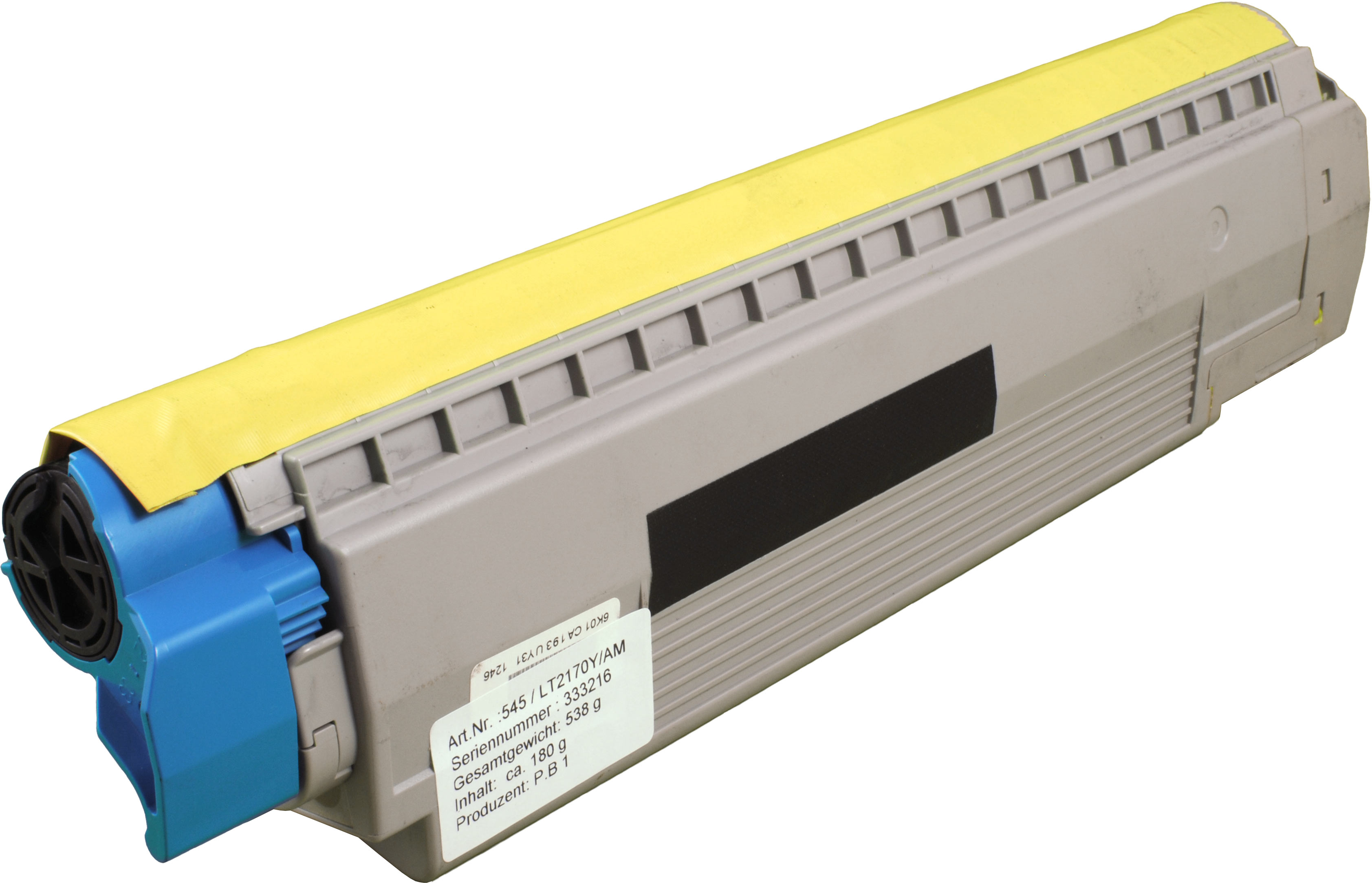 4260311526927 - Toner ersetzt Oki 44643001  yellow