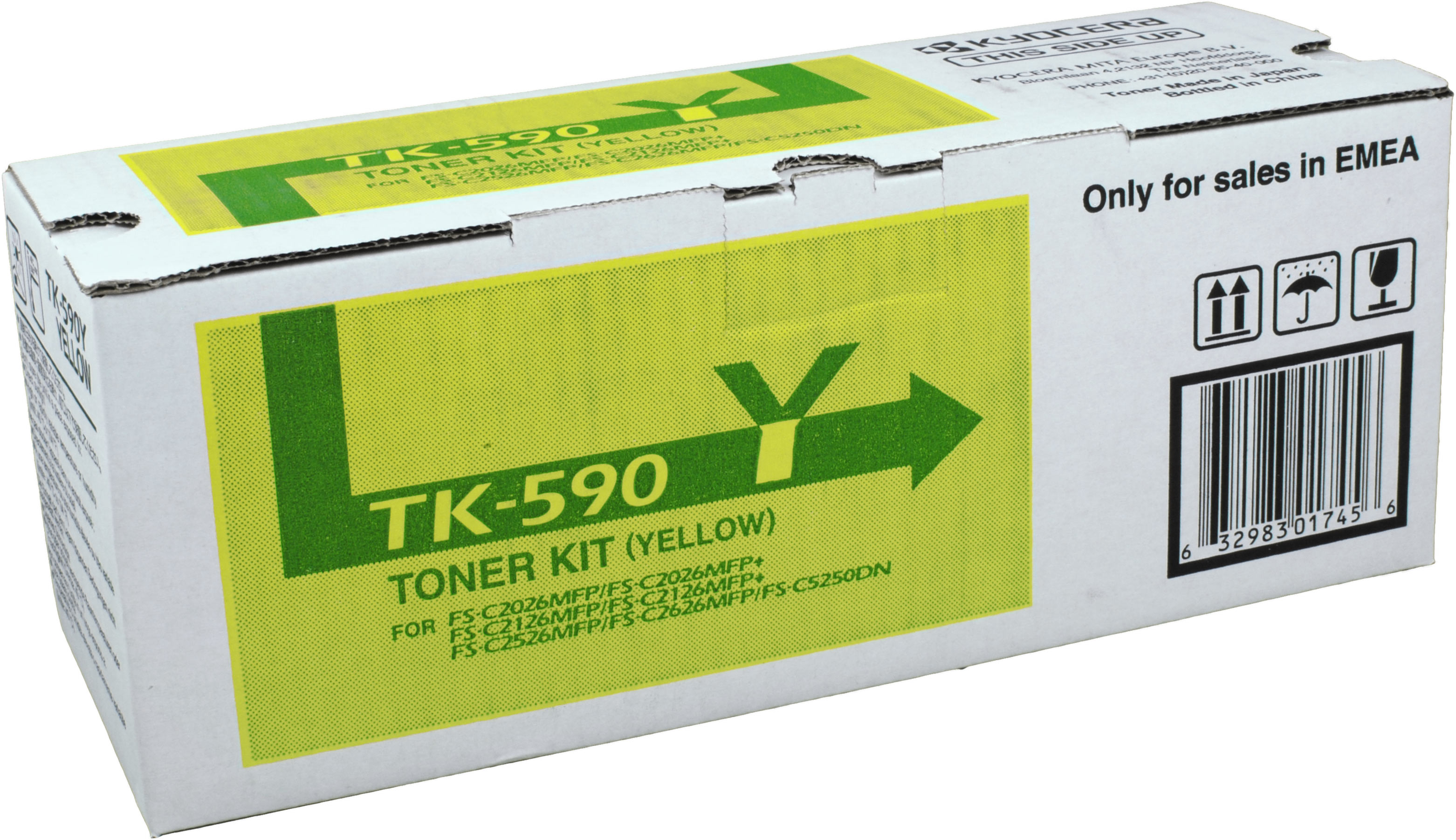 Kyocera Toner TK-590Y  1T02KVANL0  yellow