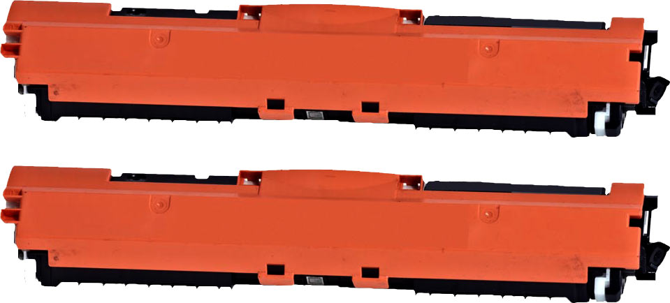 4260244859550 - 2 Toner ersetzt HP CE310AD  126A  schwarz